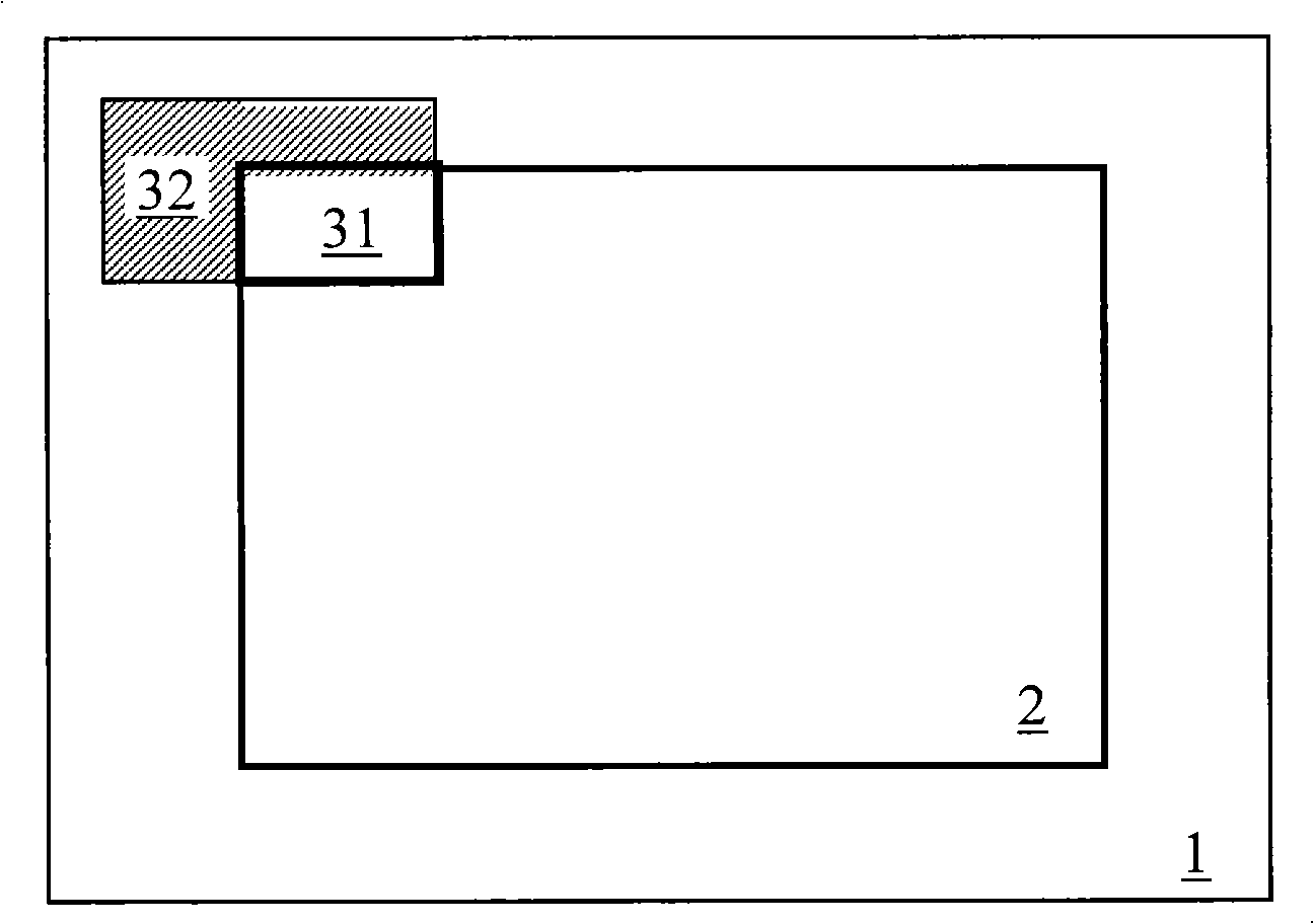 Method and system for displaying additional information in main viewfinder
