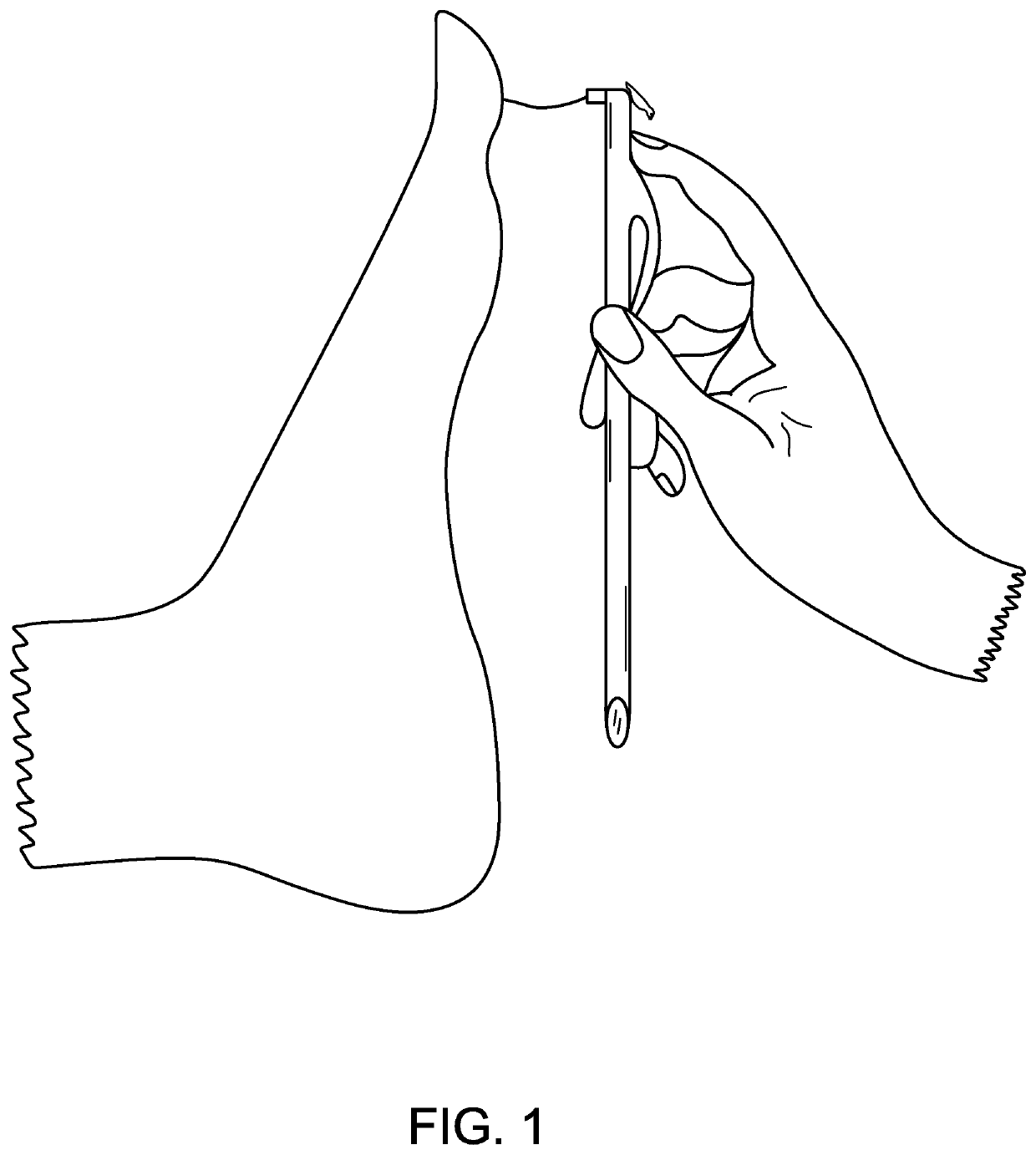 Instrument for measuring pressure-induced sensory threshold with non-electrical power assist pivot mechanism