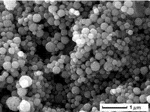 Preparation method for synthesizing MoS2/Fe3O4 nano composite material