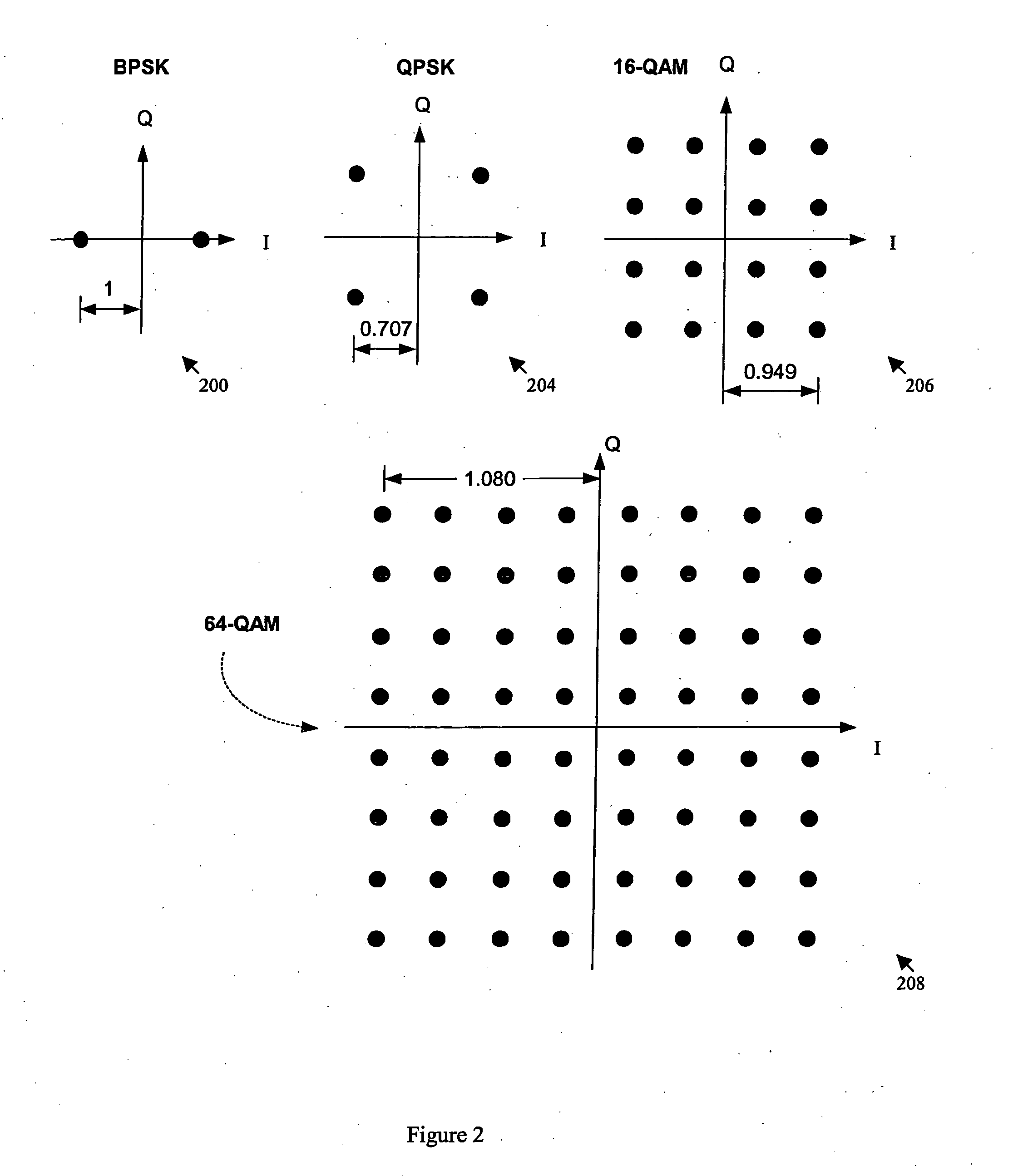 Crest factor reduction system and method for OFDM transmission systems using selective sub-carrier degradation