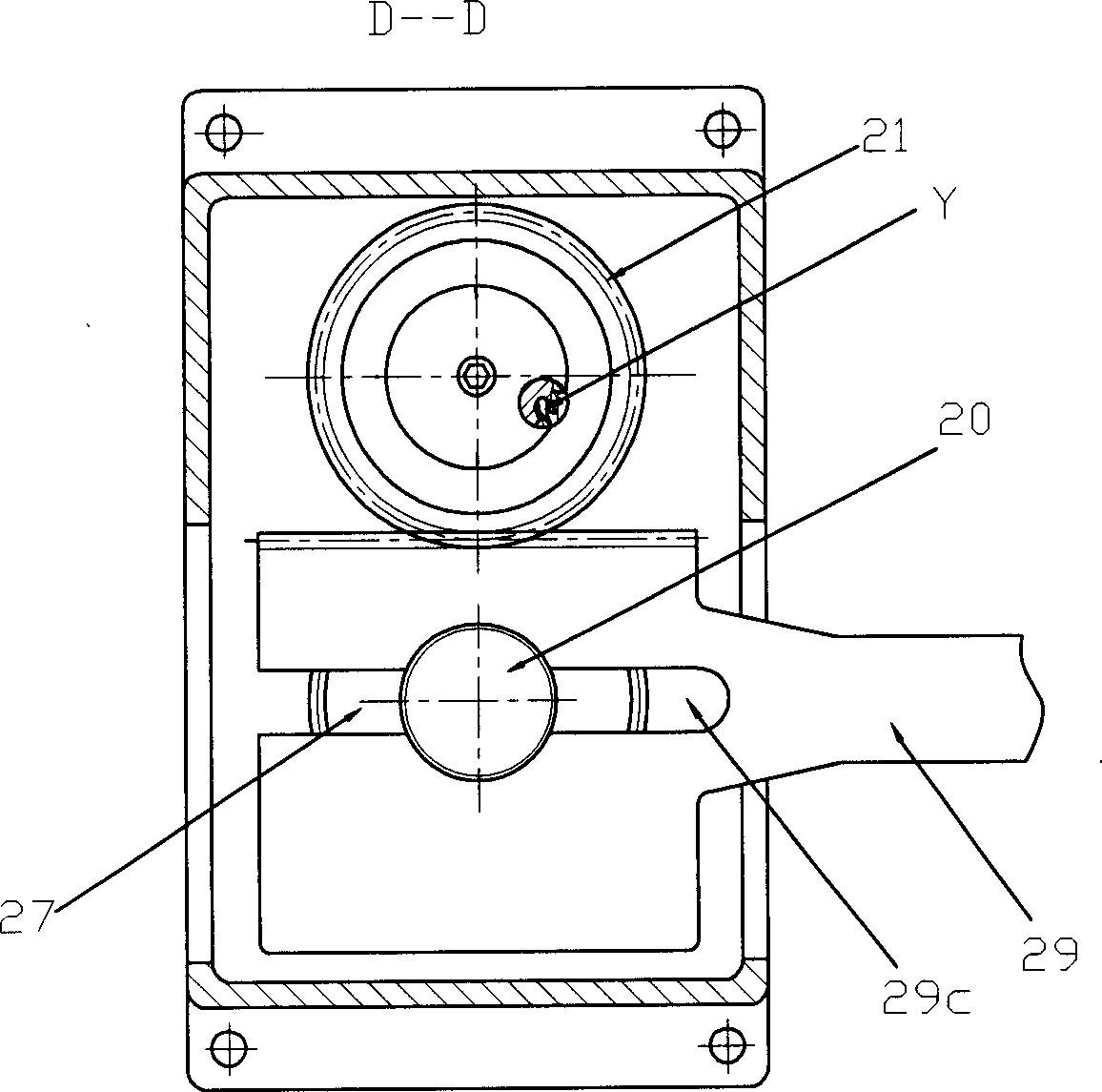 Shock reducing type generating and automatic charging device for electric vehicle