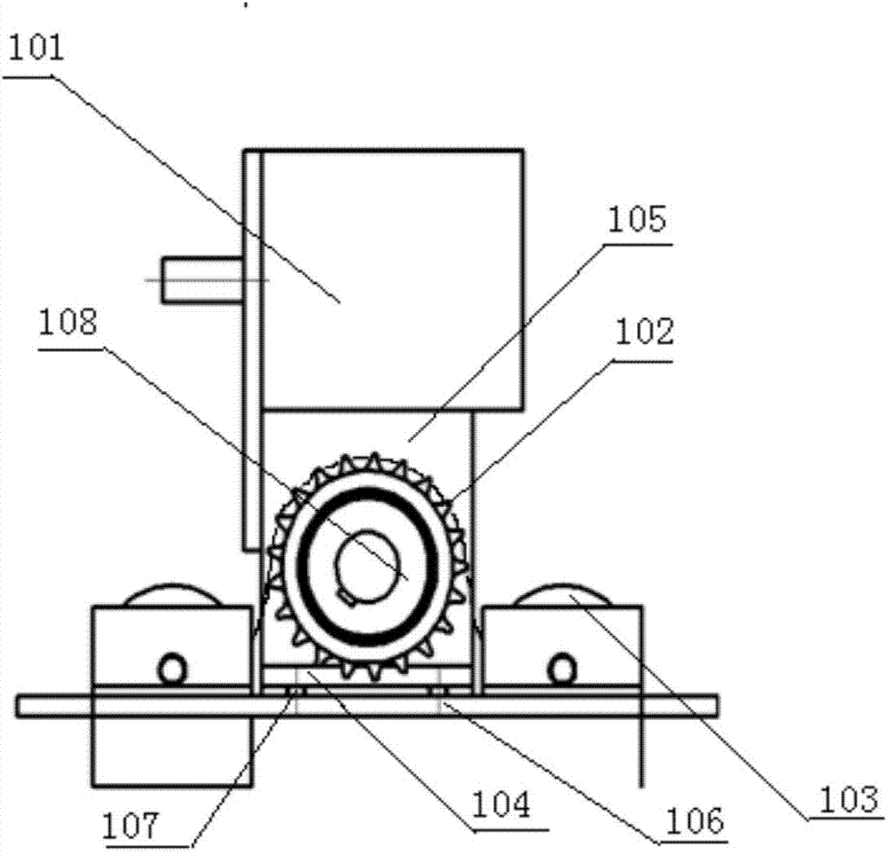 A detection device for the corrosion degree of the inner wall of a galvanizing tank