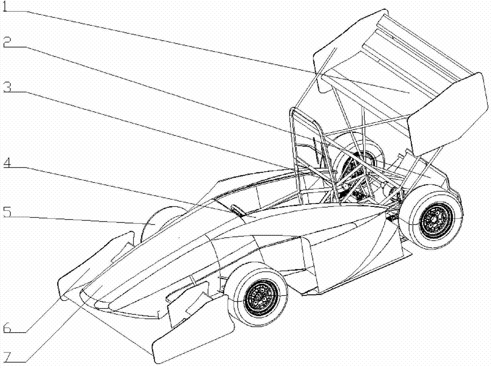 FSAE racing car aerodynamic suite