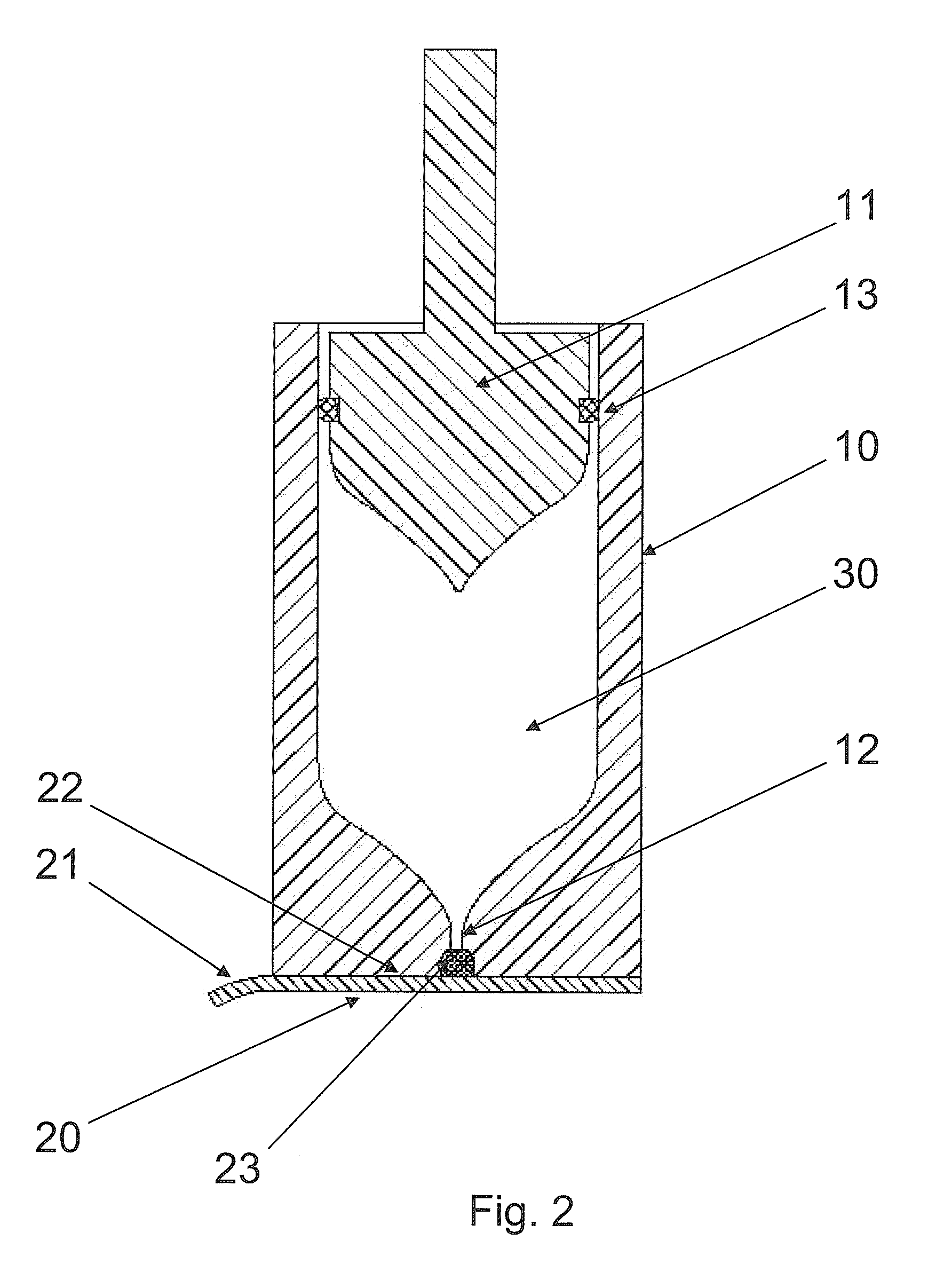 Seal for a Prefilled Medical Jet Injection Device