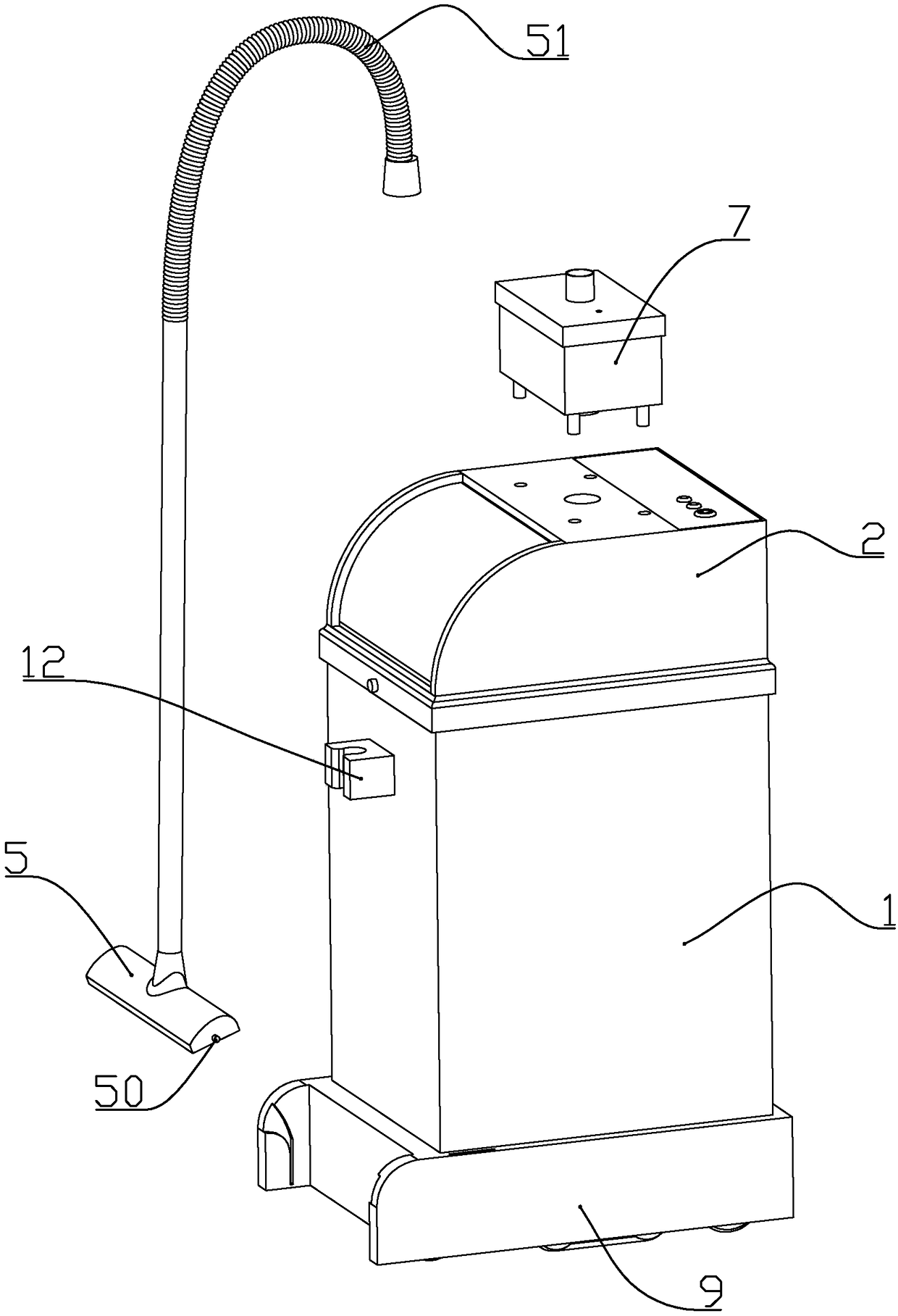 Bucket cover for multifunctional intelligent trash bucket