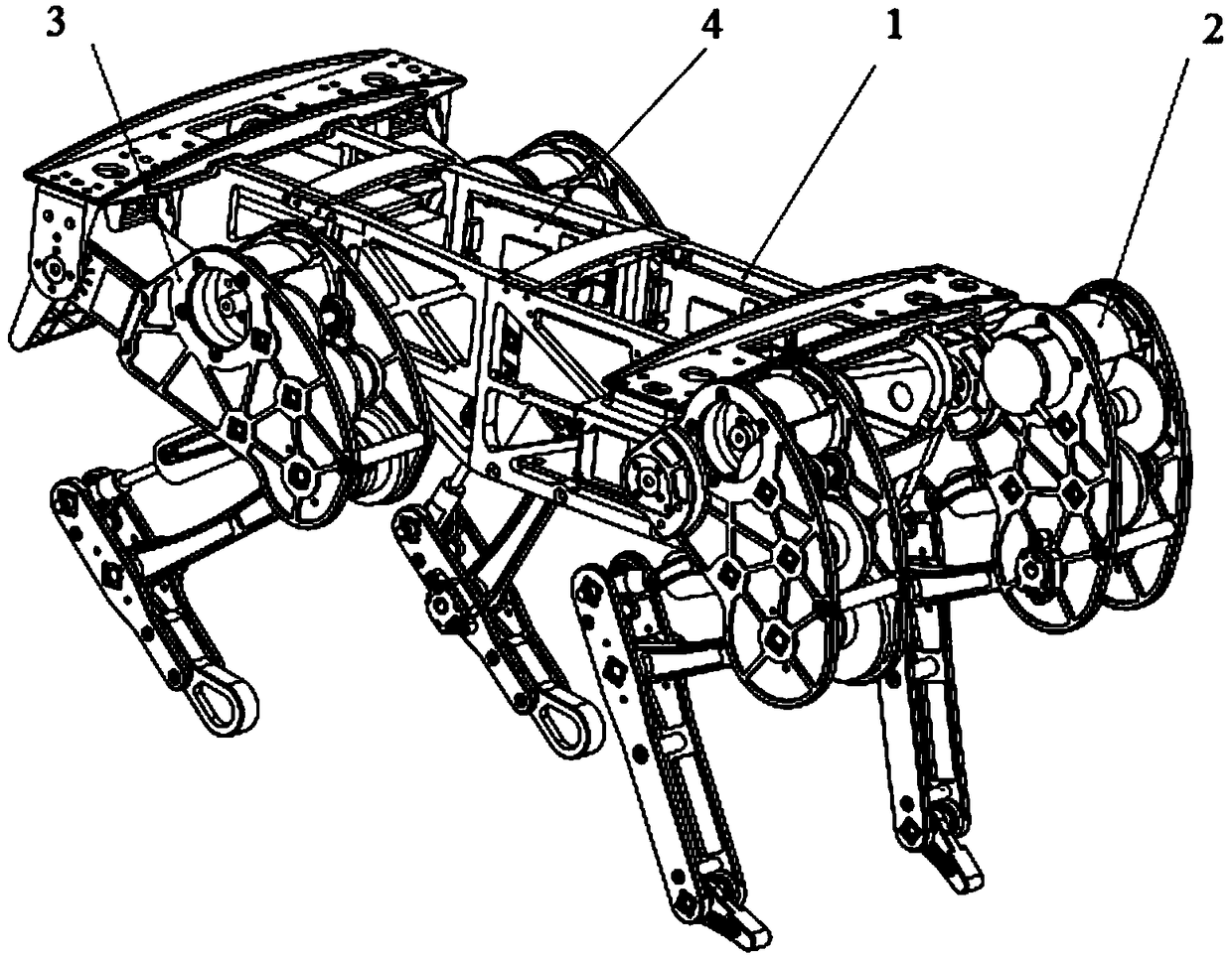 Robot capable of imitating cat jump