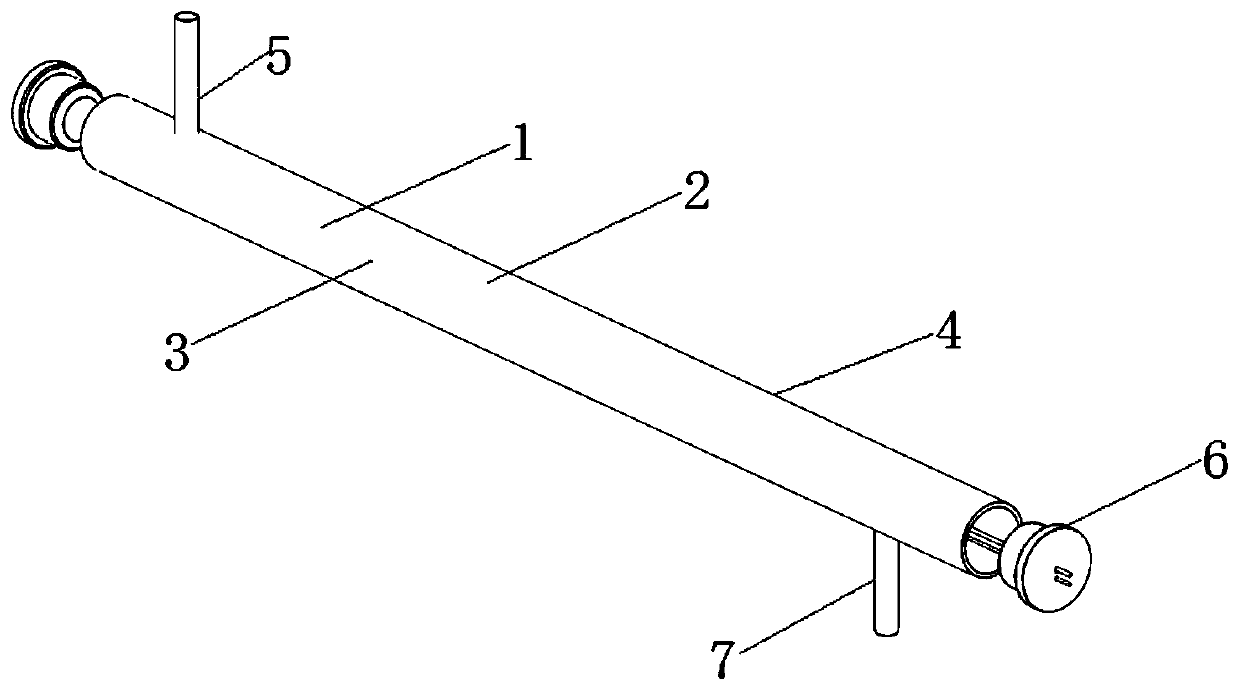 Gas on-line monitoring device and method for fiber grating gas sensing