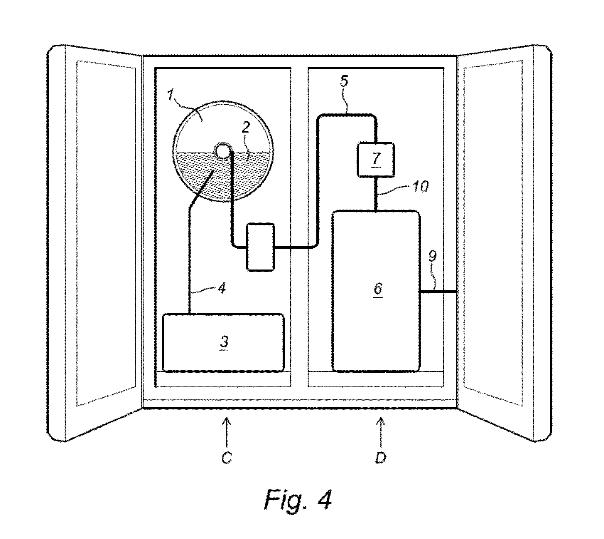 System, apparatus and method for biomolecules production