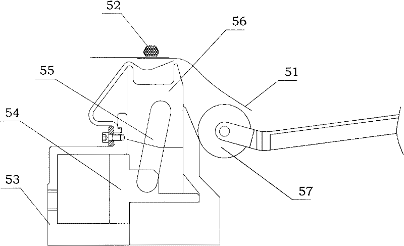 Mechanical forming drum and method thereof for realizing auxiliary turn-up of tire embryo slit