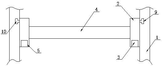 Anti-condensation shelf convenient to maintain