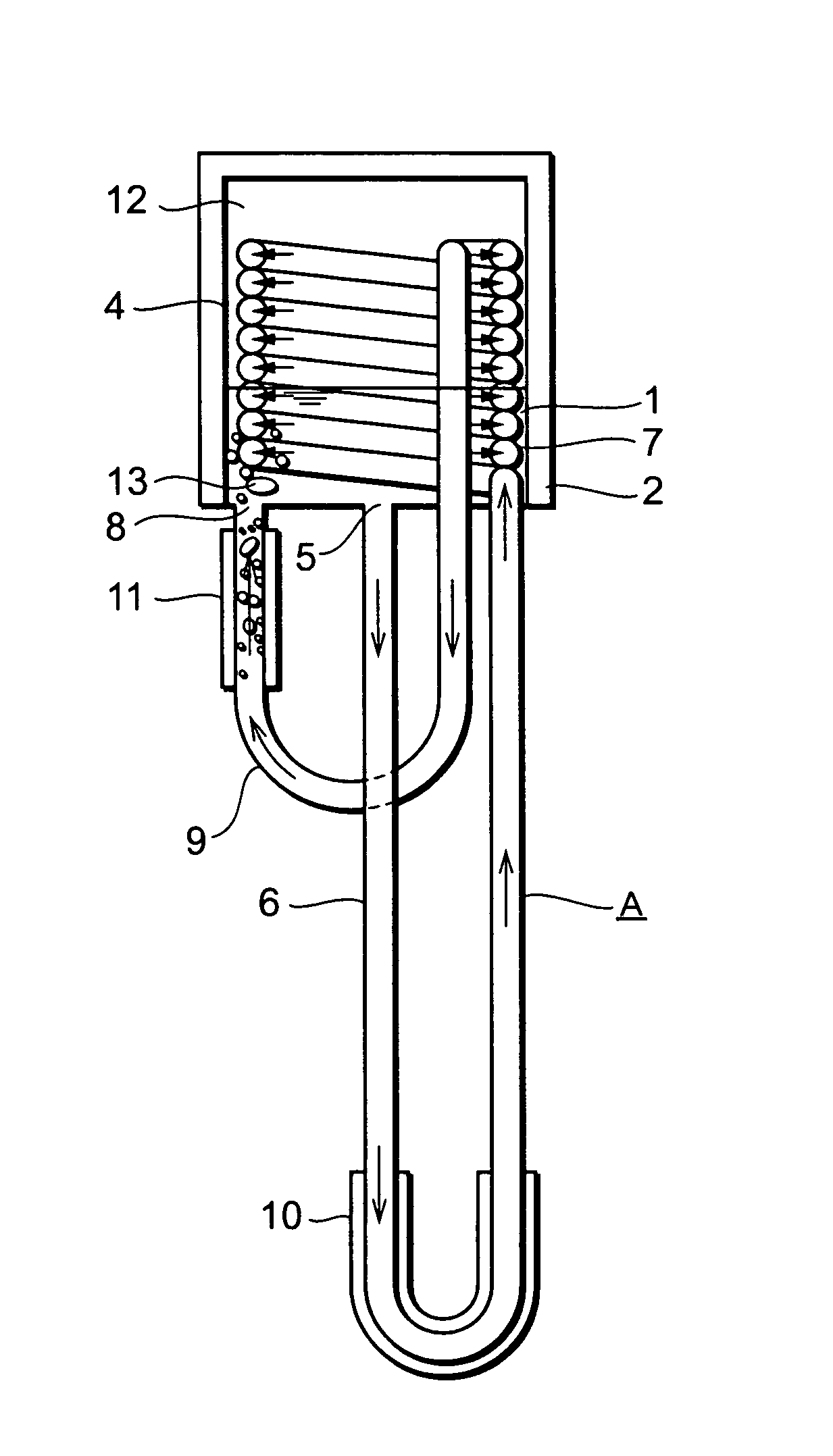 Pump-free water-cooling system