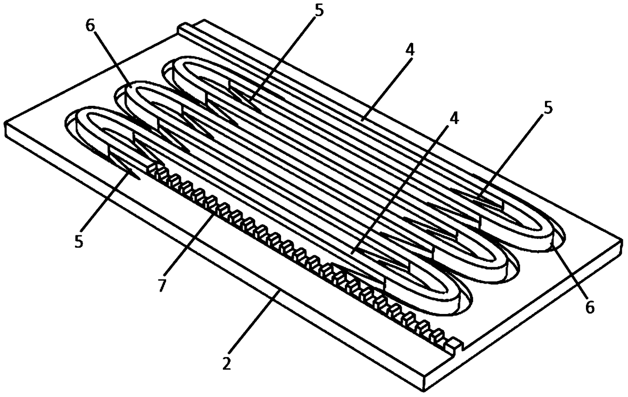 Folded external cavity ultra-narrow linewidth semiconductor laser