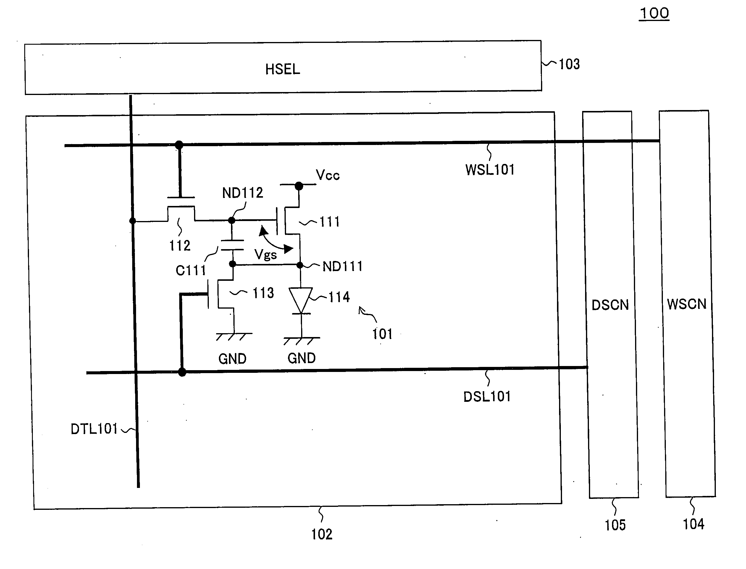 Pixel circuit, display unit, and pixel circuit drive method