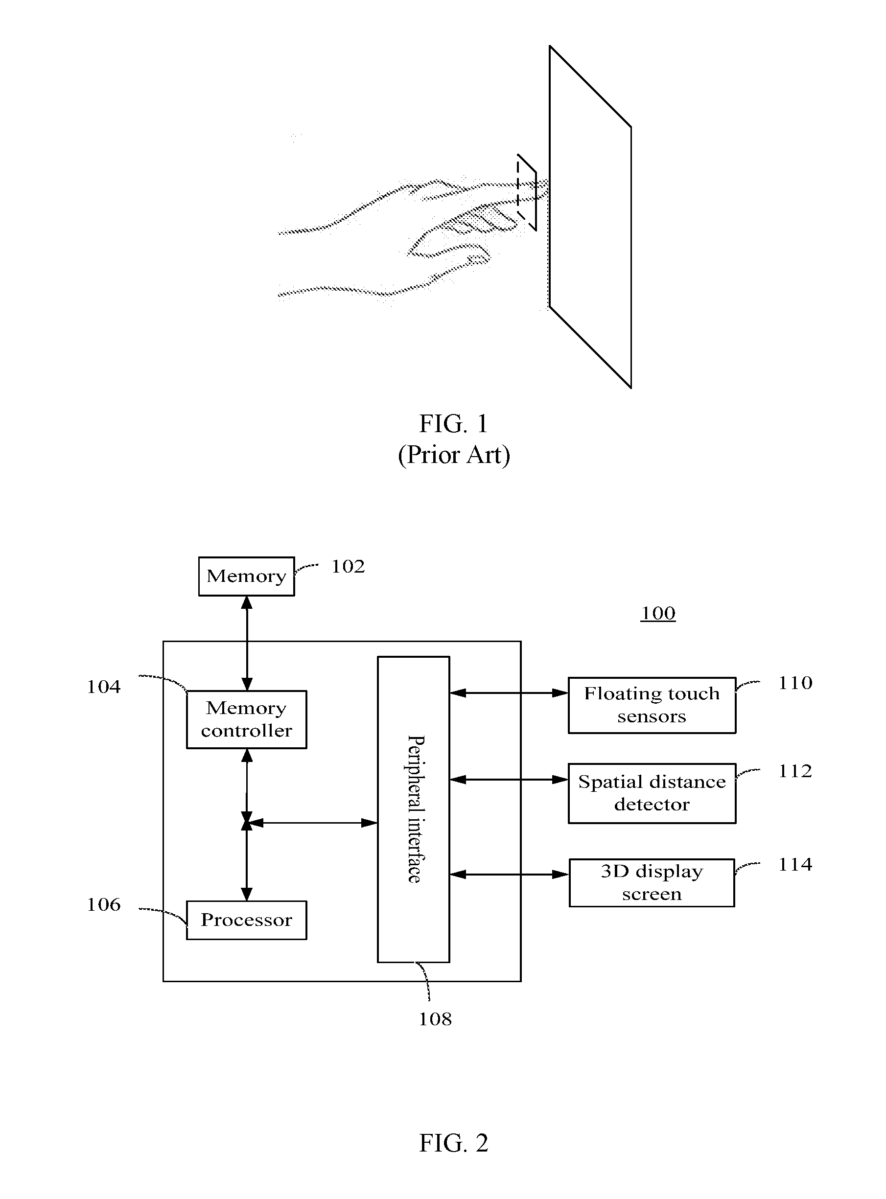 3D interaction method and display device