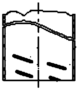 Pavement channel flexible isolation pile