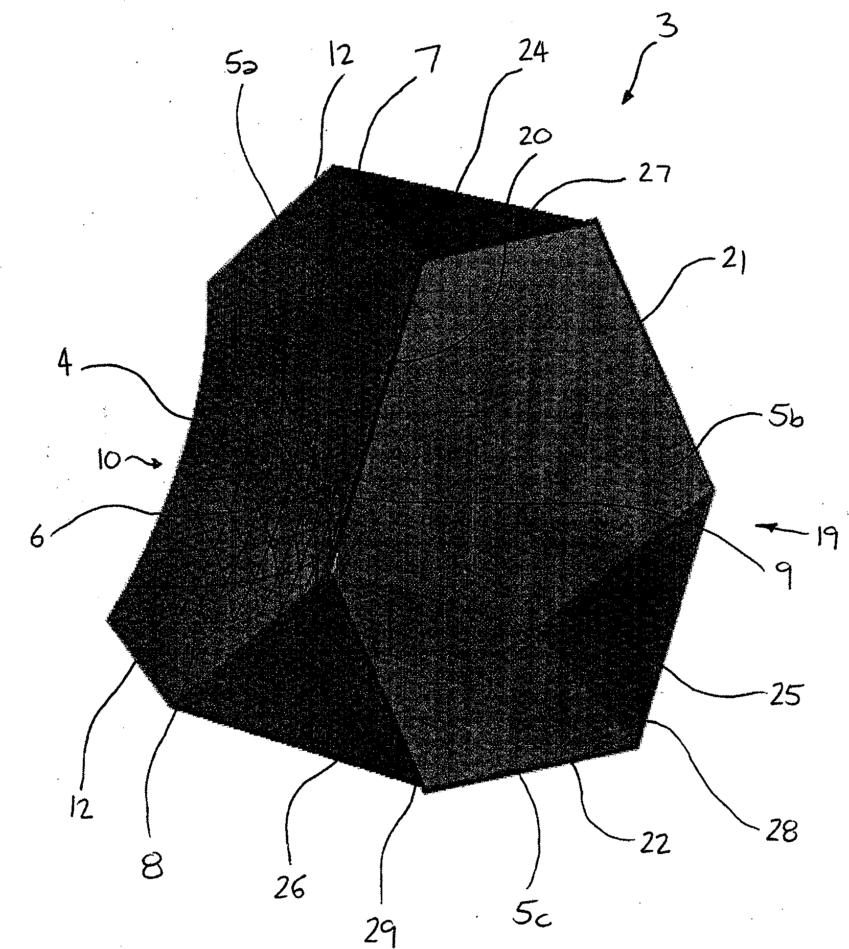 Visual image display apparatus and method of using the apparatus to form a desired image