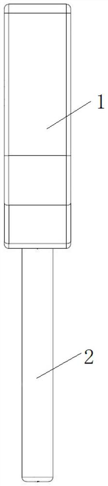 Multifunctional anti-extrusion neutral section passing debugging tool for motor train unit