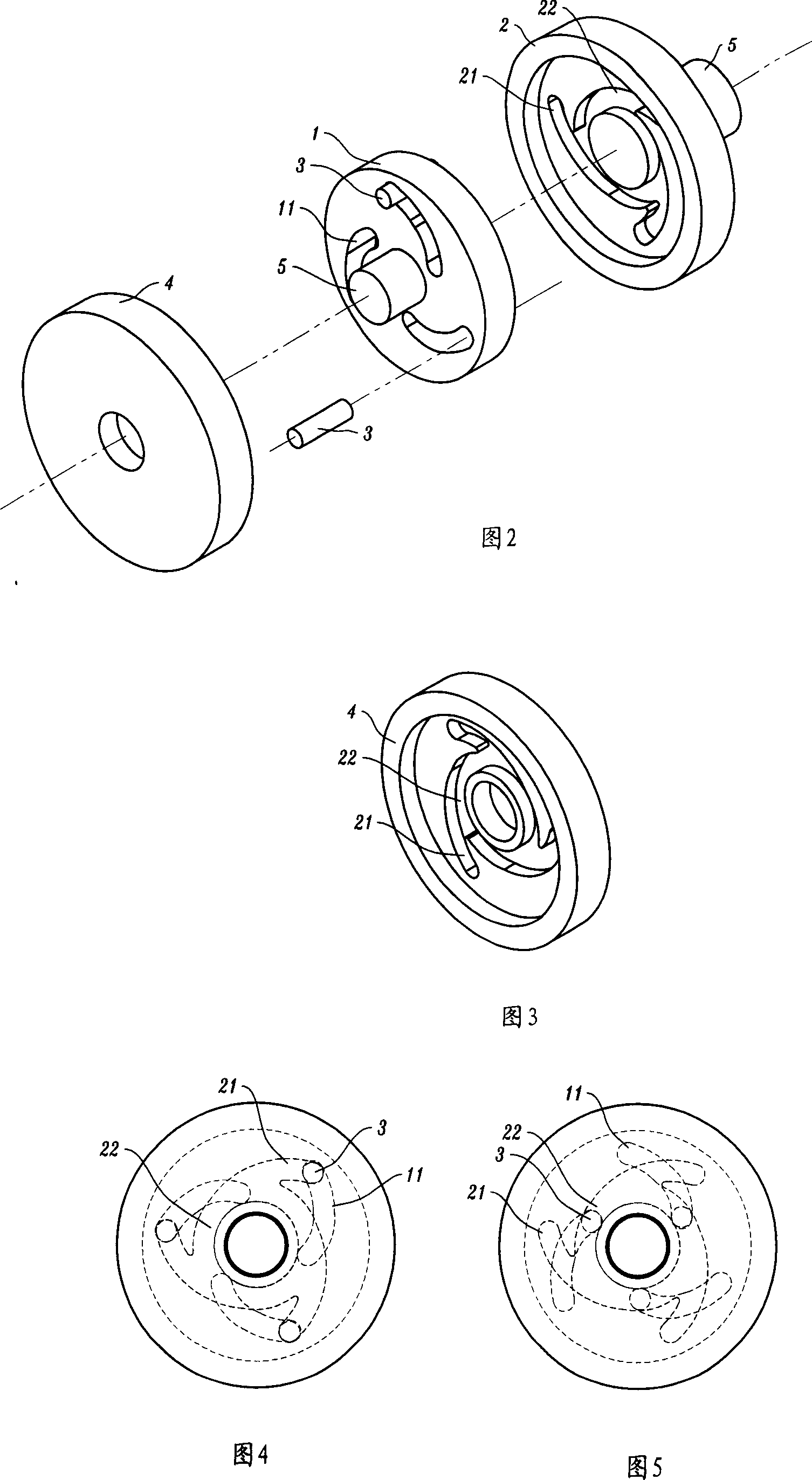 Single-direction clutching mechanism