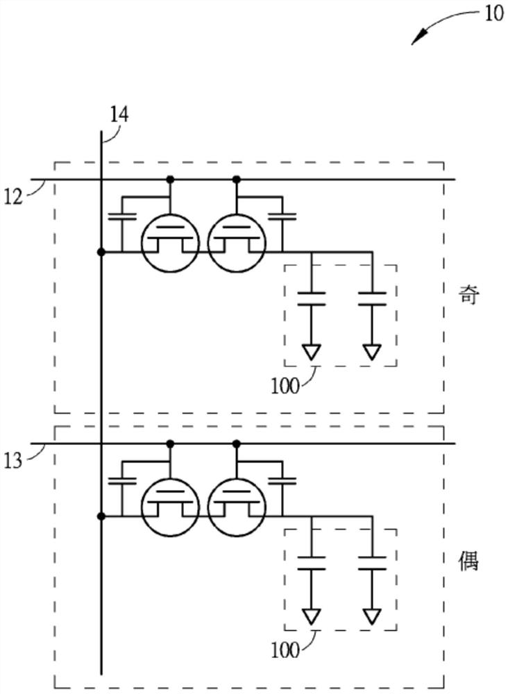 Low-voltage driving cholesterol liquid crystal display active matrix and method thereof