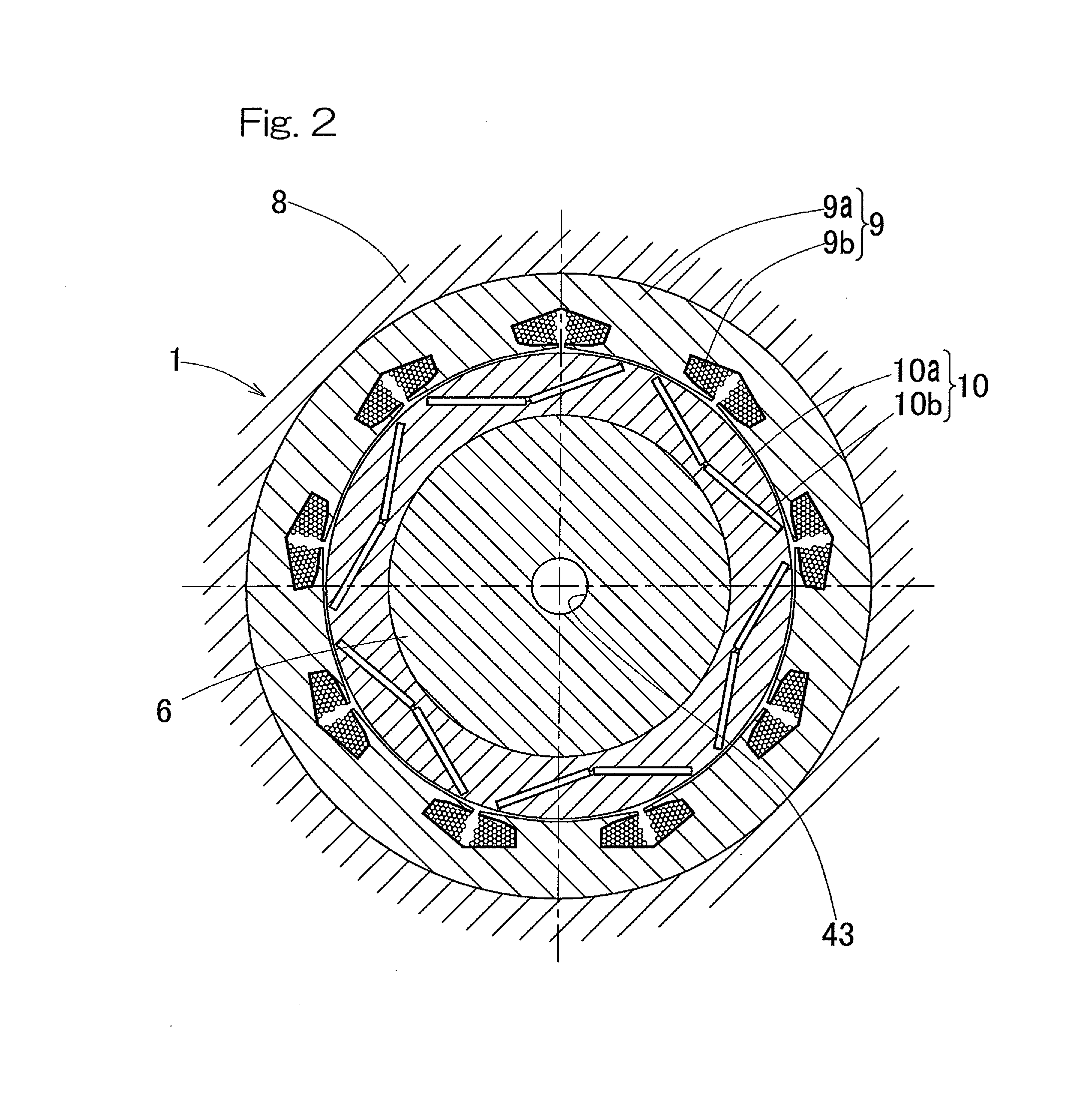 In-wheel motor and in-wheel motor driving device