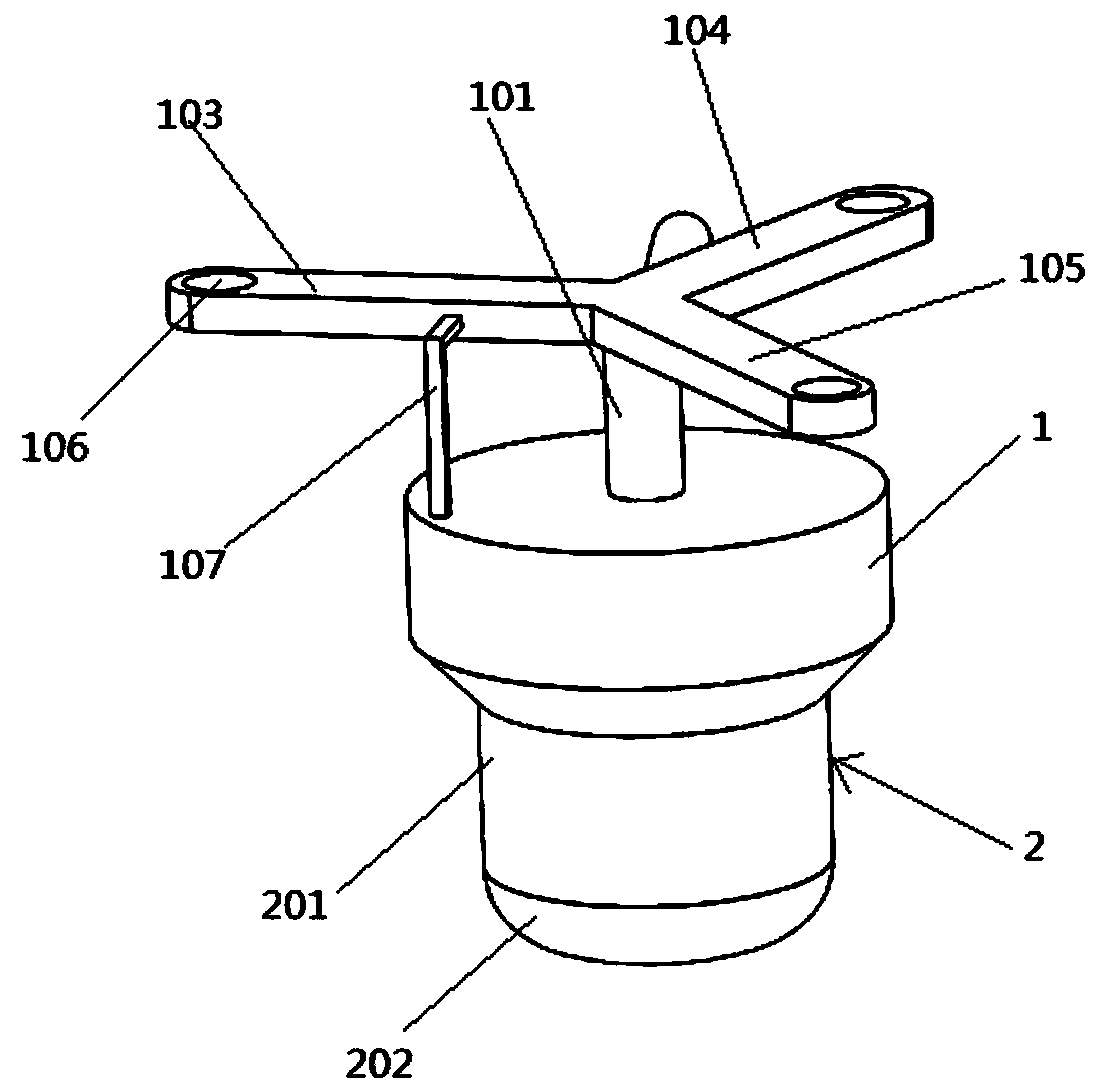 An explosion-proof and anti-static led sight lamp