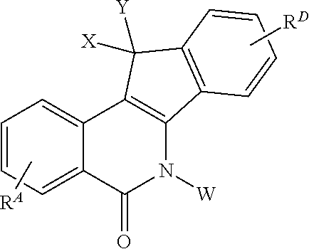 Alcohol-, diol-, and carbohydrate-substituted indenoisoquinolines as topoisomerase I inhibitors