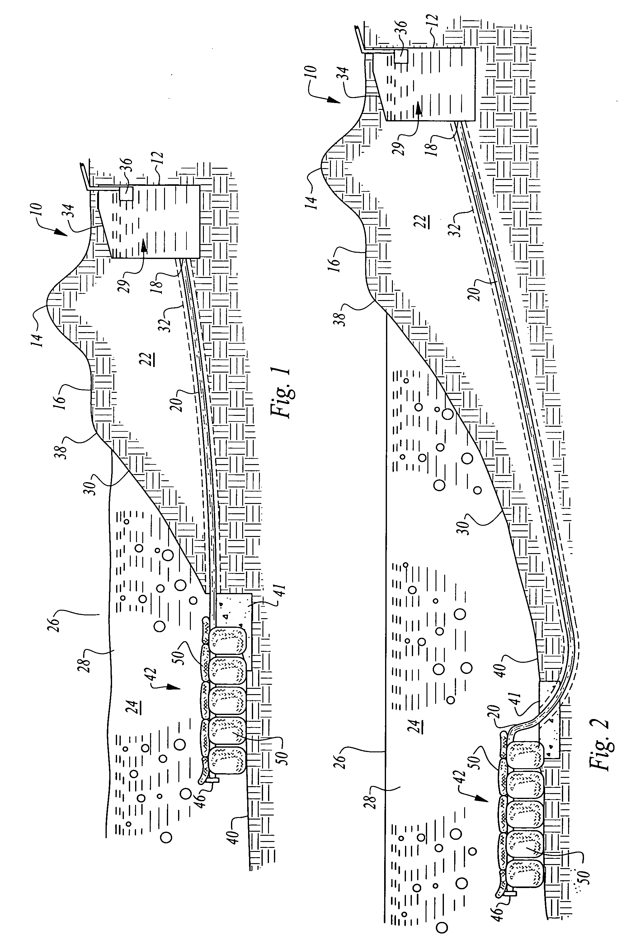 Synthetic infiltration collection system