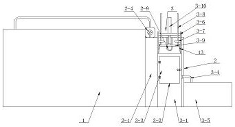 Scum cleaner for sedimentation tank for sewage treatment