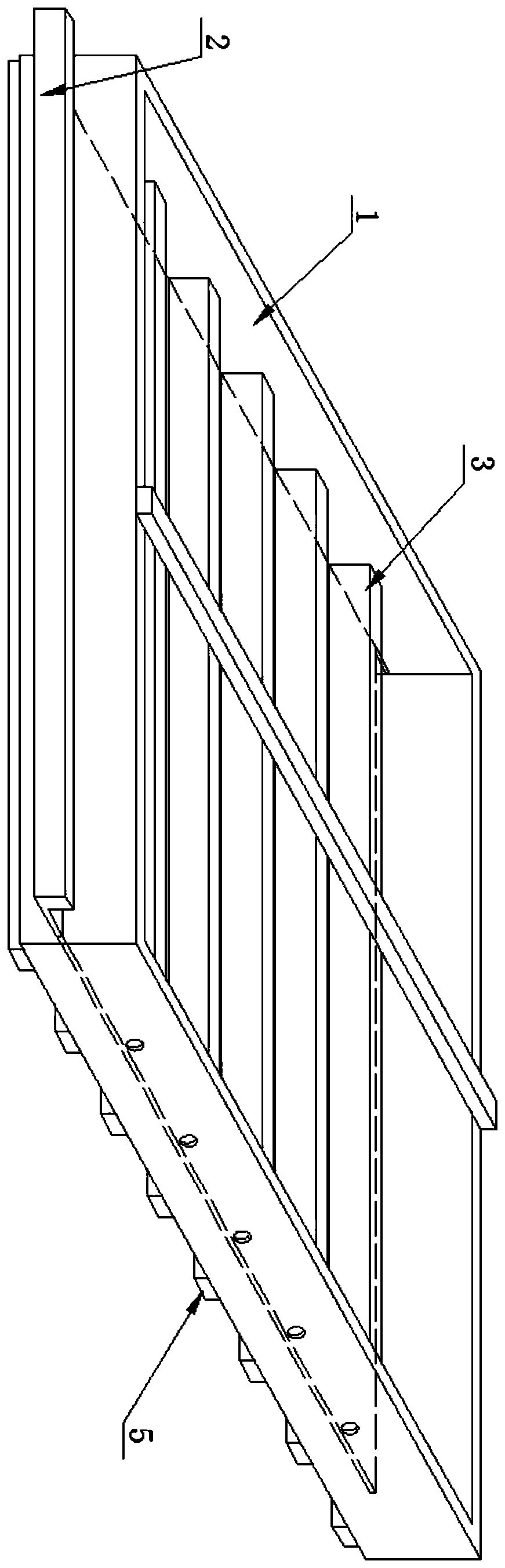 Push-pull type cigarette seedling seed placing device cooperating with seedling raising trays for use, and application method