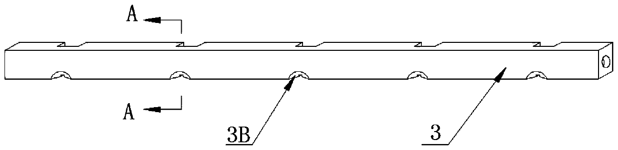 Push-pull type cigarette seedling seed placing device cooperating with seedling raising trays for use, and application method