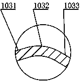 Claw type unscrewing cap with safety button structure