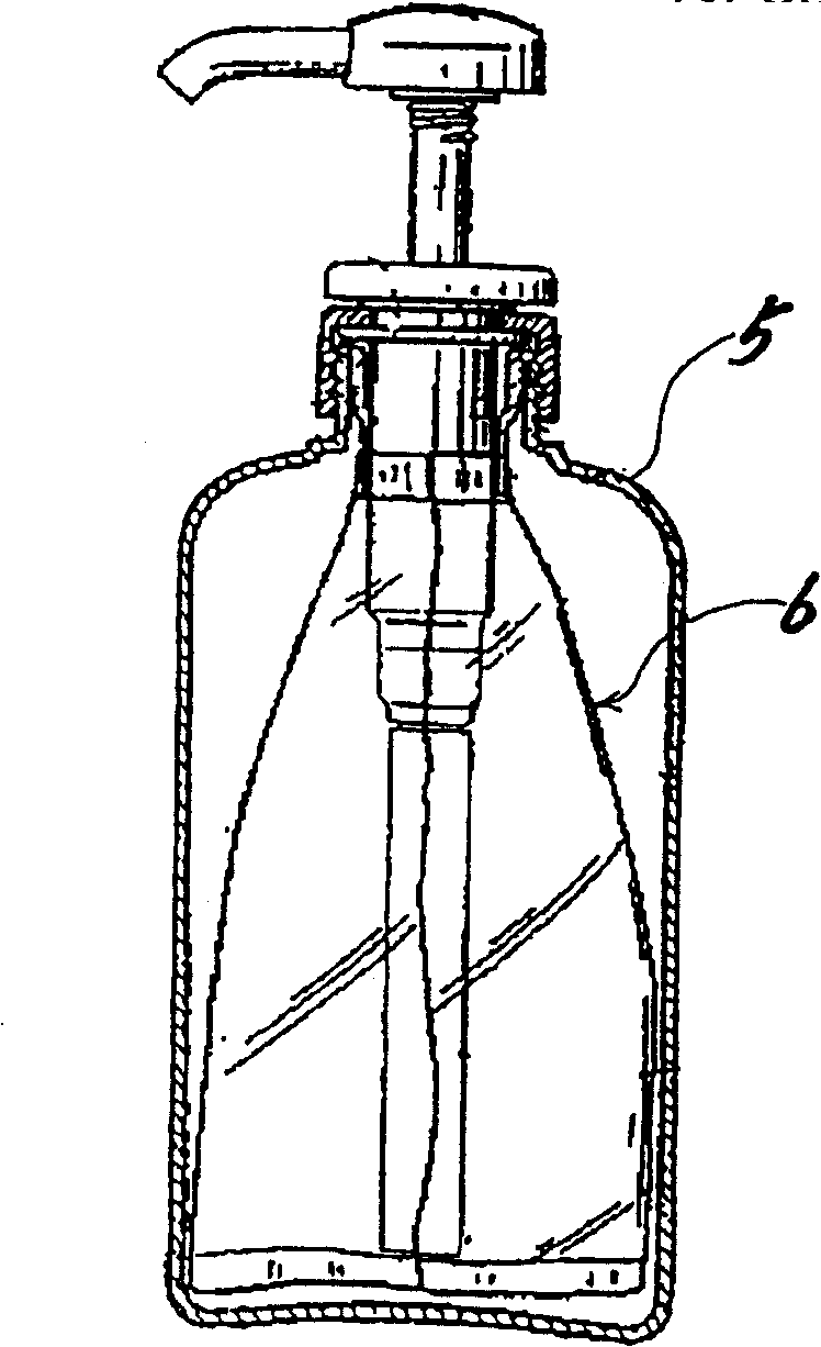 Triangular-tetrahedron container with spout assembly