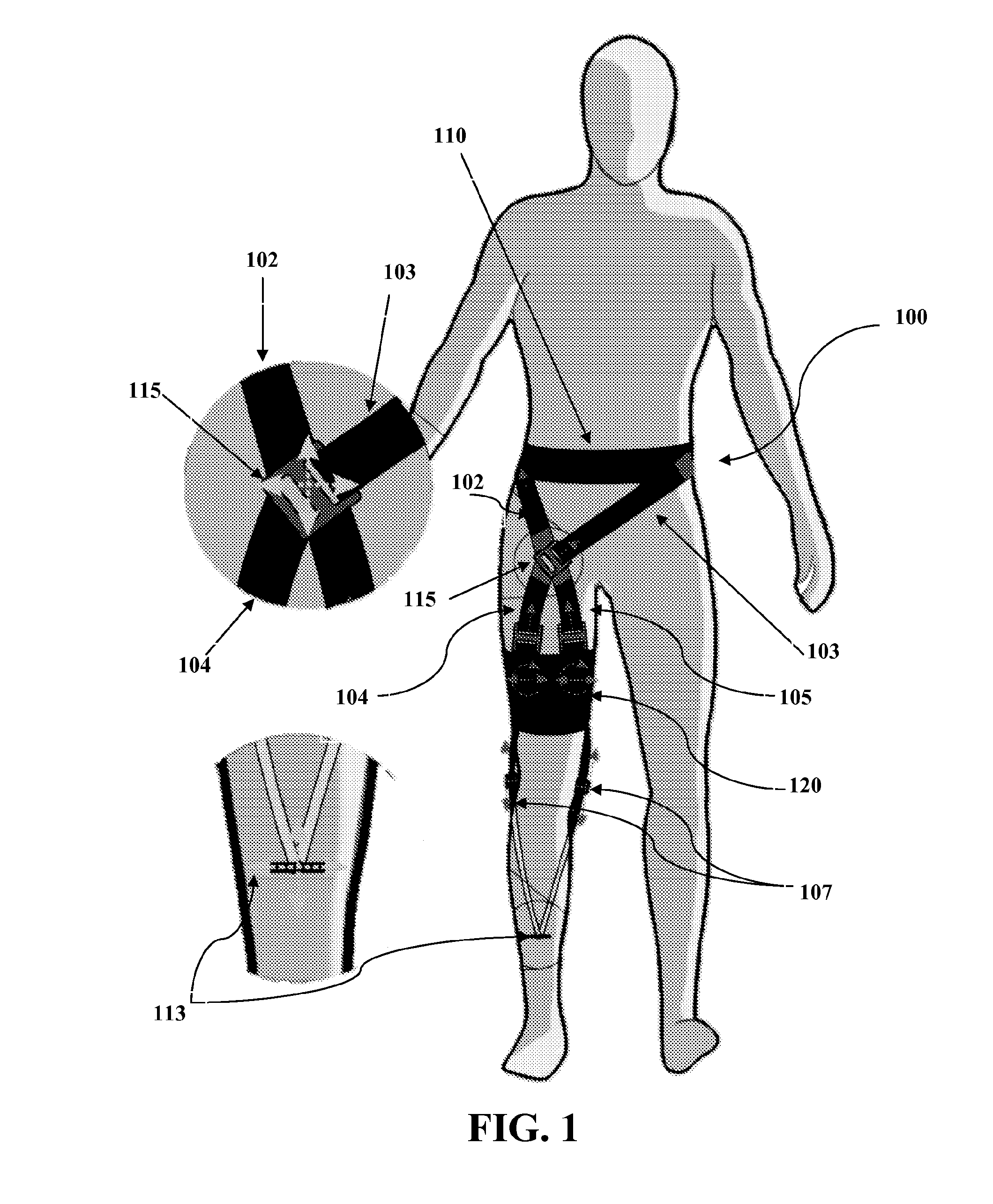 Soft Exosuit for Assistance with Human Motion