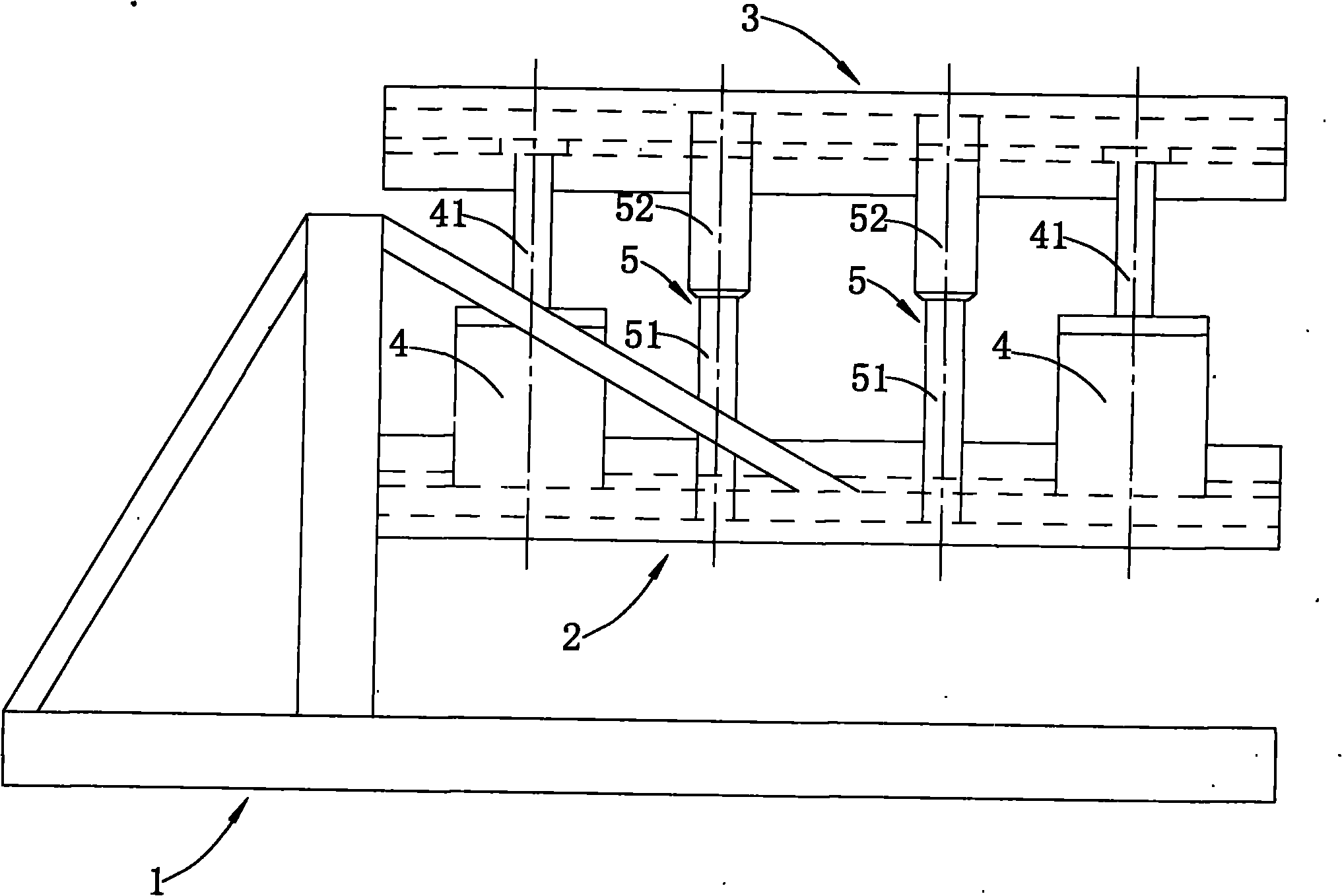 Oil tank body shaping machine