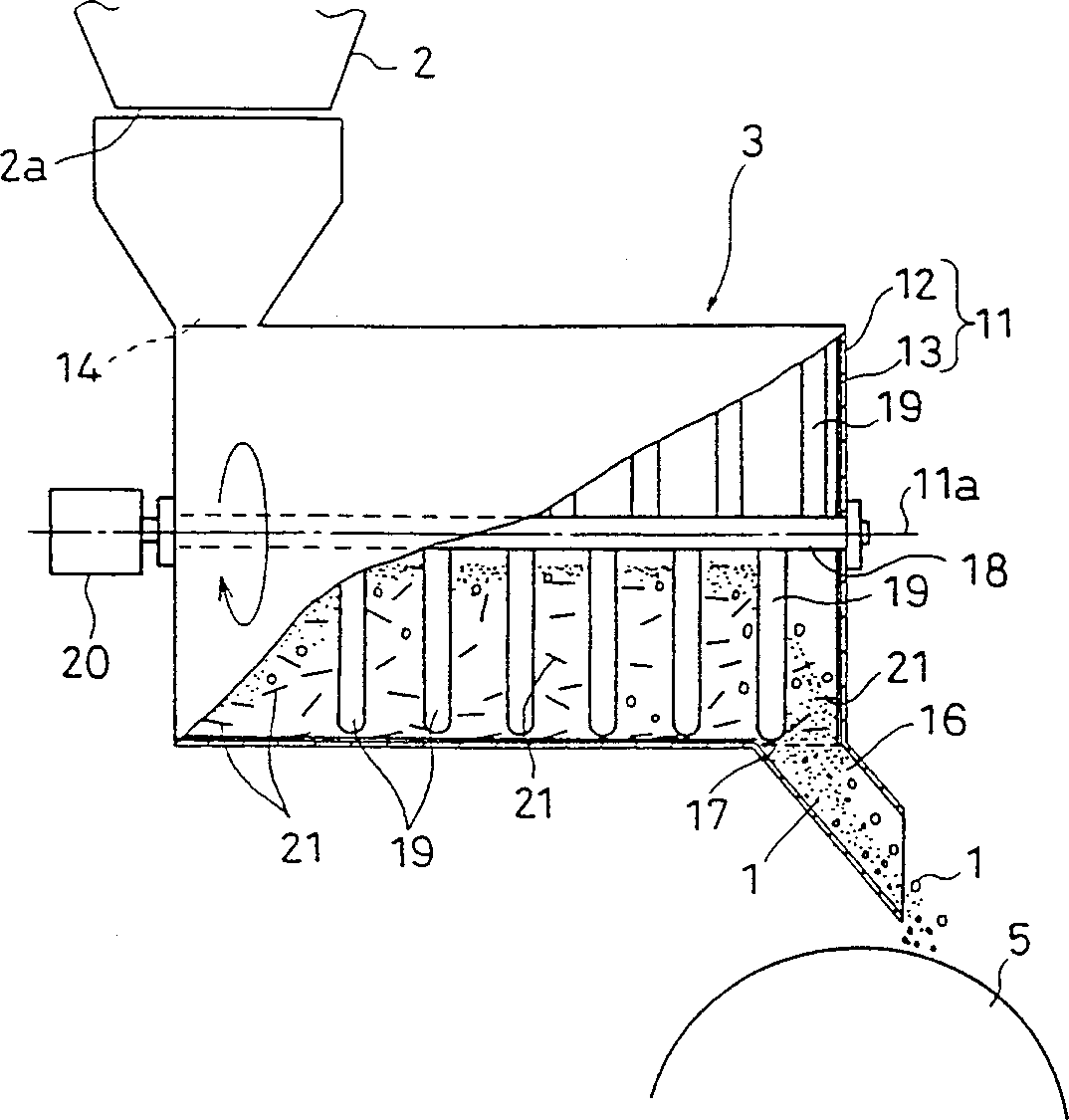 Method and apparatus for separating plastic