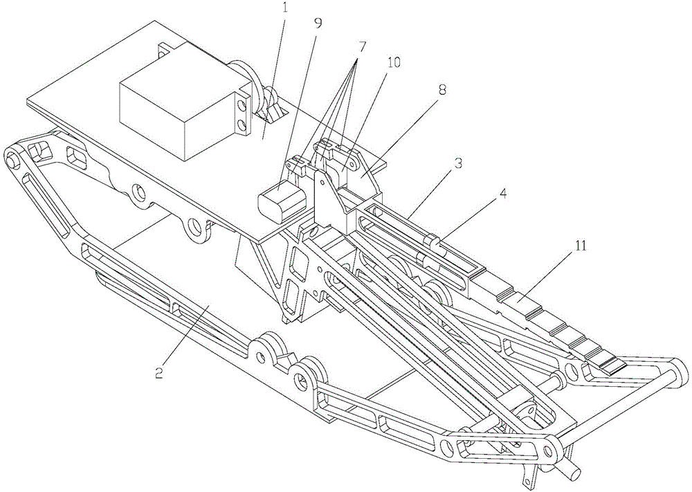 Balance mechanism for star surface exploration robot