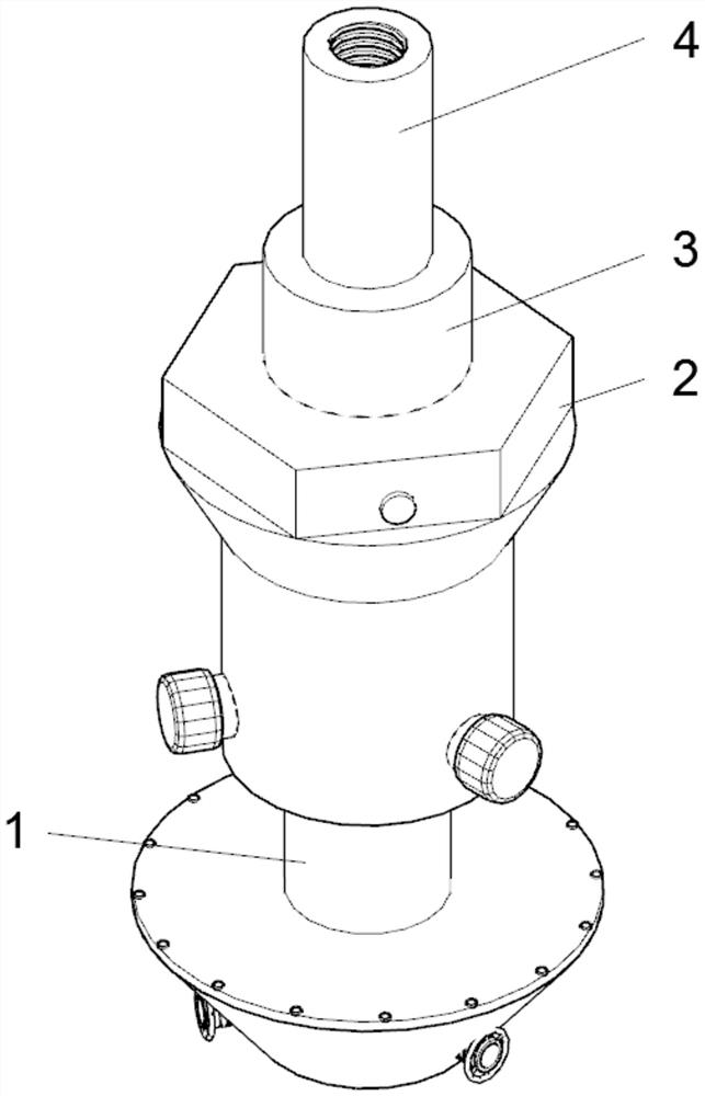 Sewage cleaning device for sewage pipeline maintenance