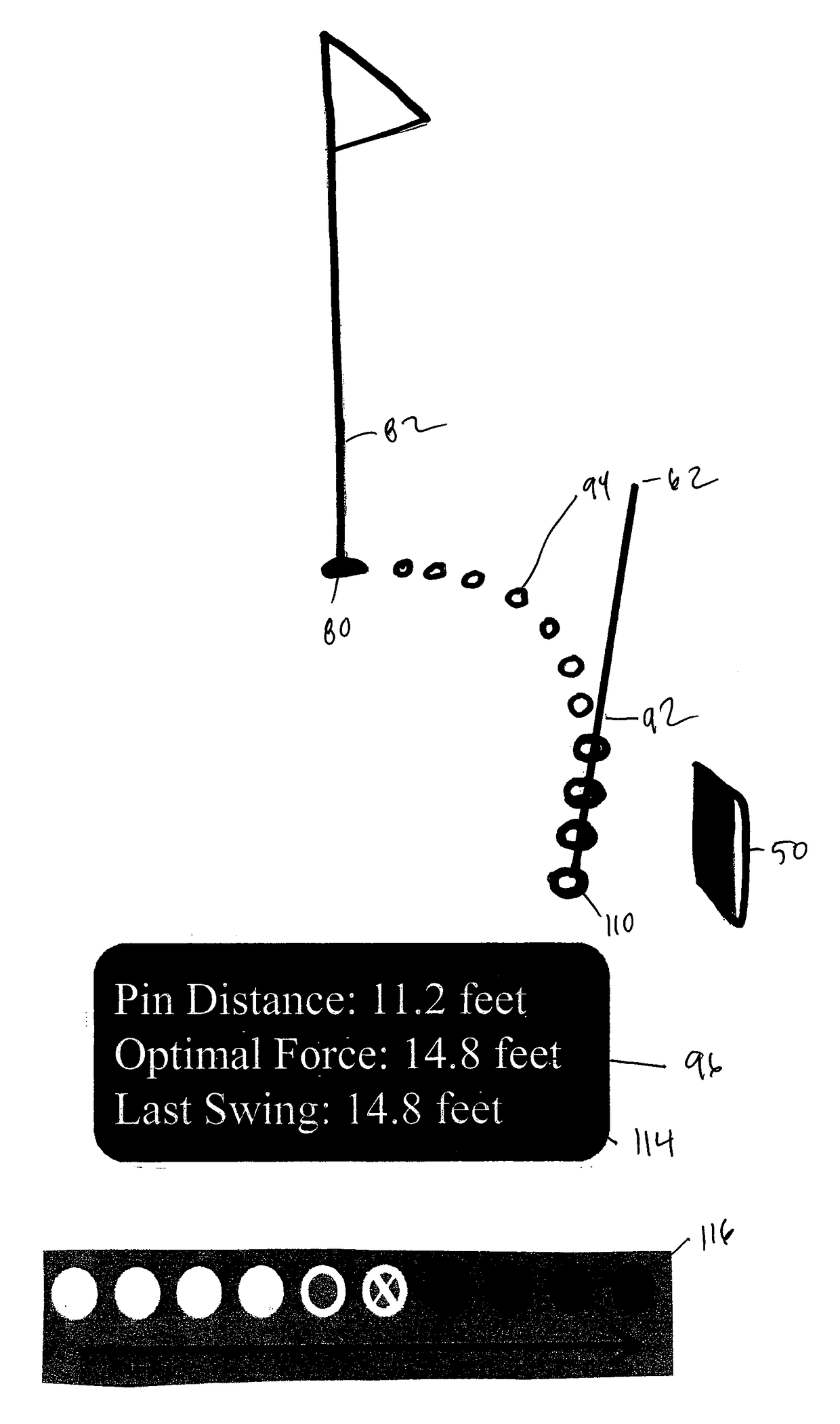 Method and device for improving putting