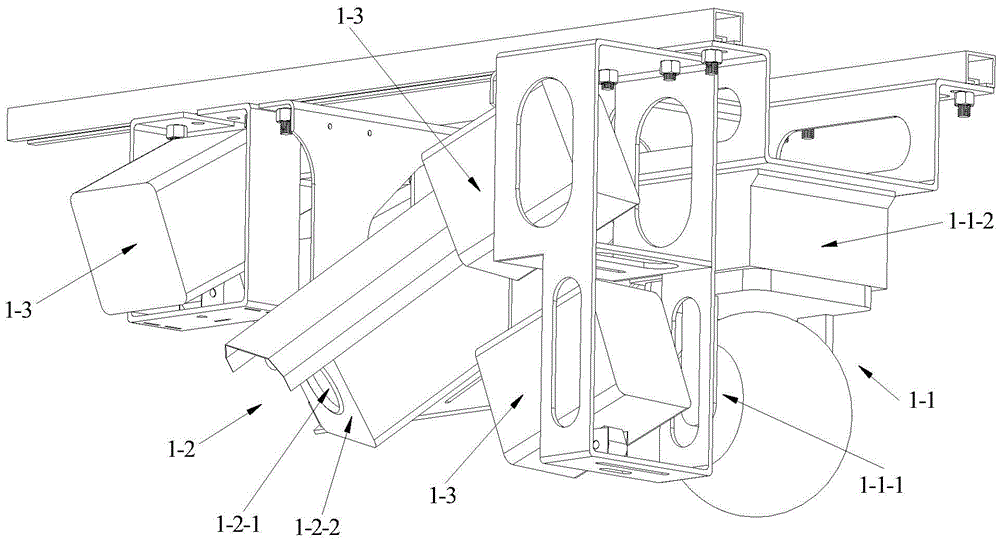 Monitoring system for device under high-speed multiple-unit train
