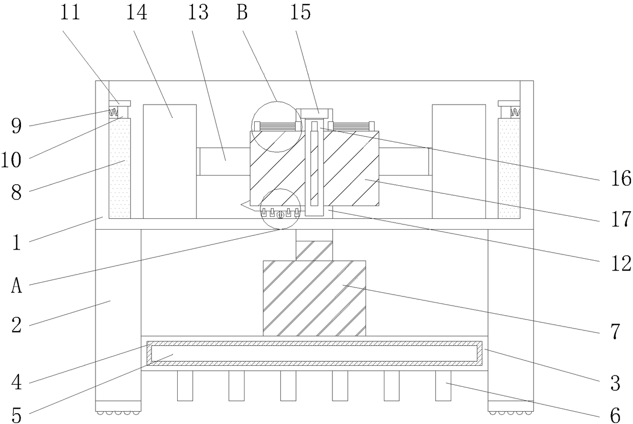 Rolling machine facilitating sand and stone stirring