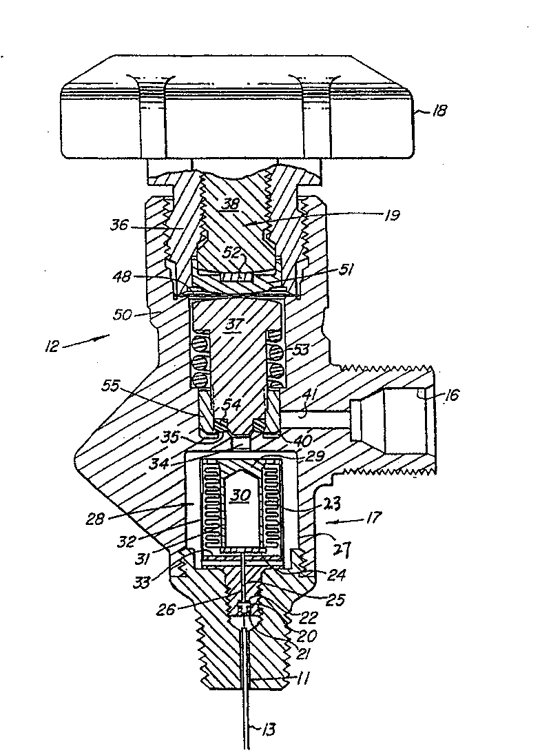 Failure protection discharge valve for pressure vessel