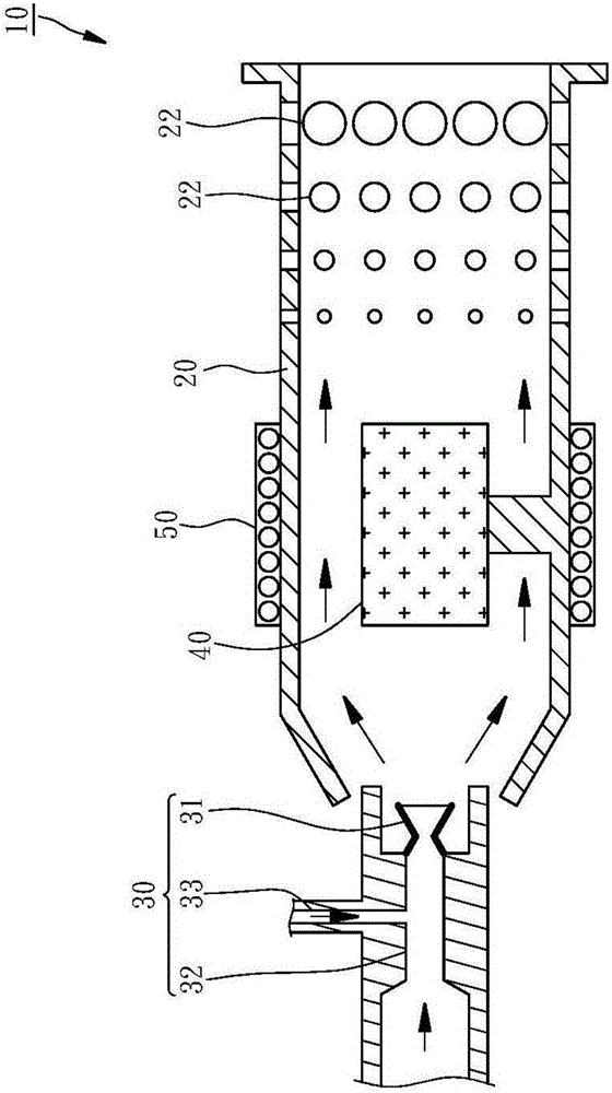 Combustion apparatus capable of controlling temperature of output heat source