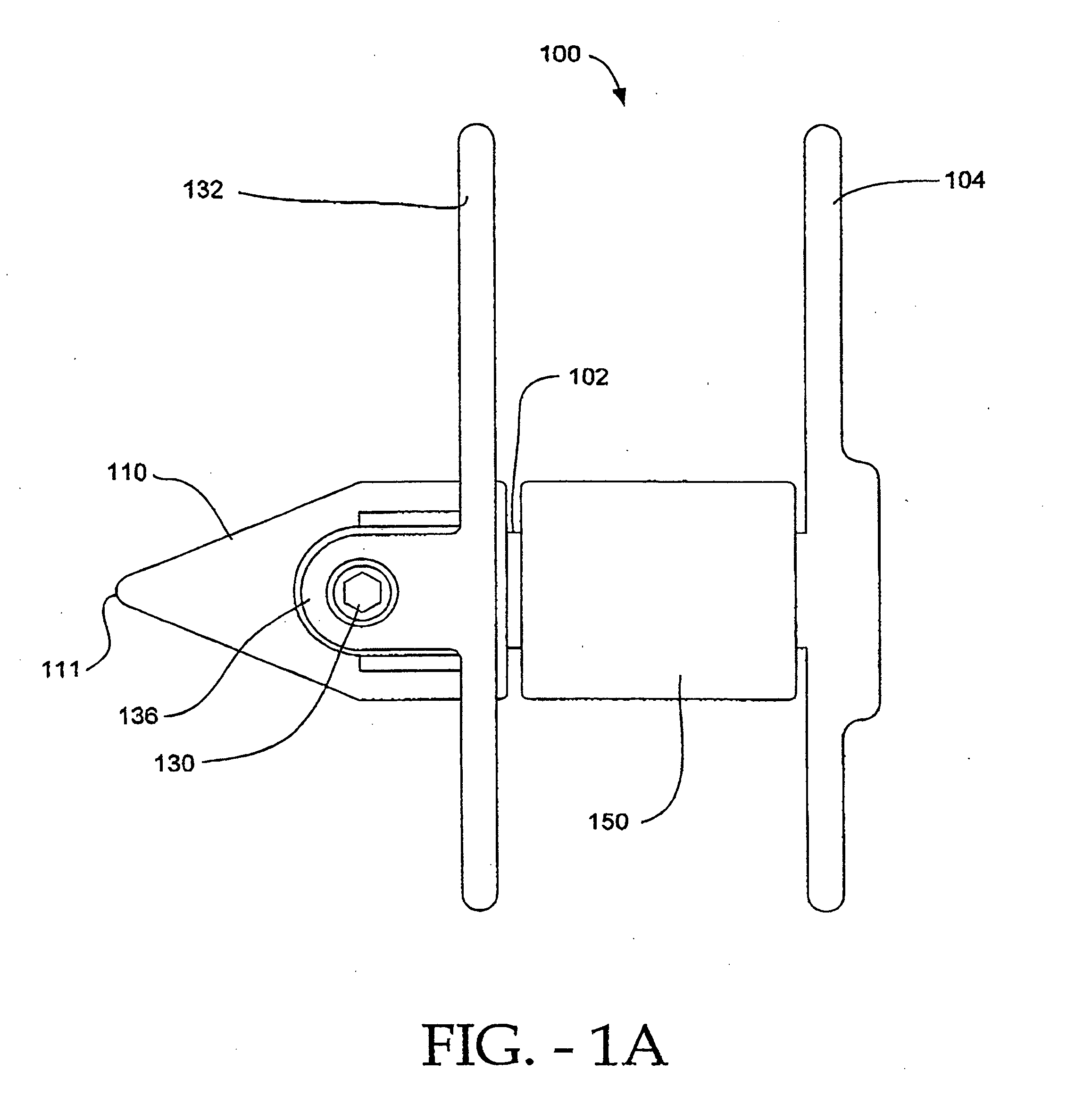 Interspinous process implant with radiolucent spacer and lead-in tissue expander