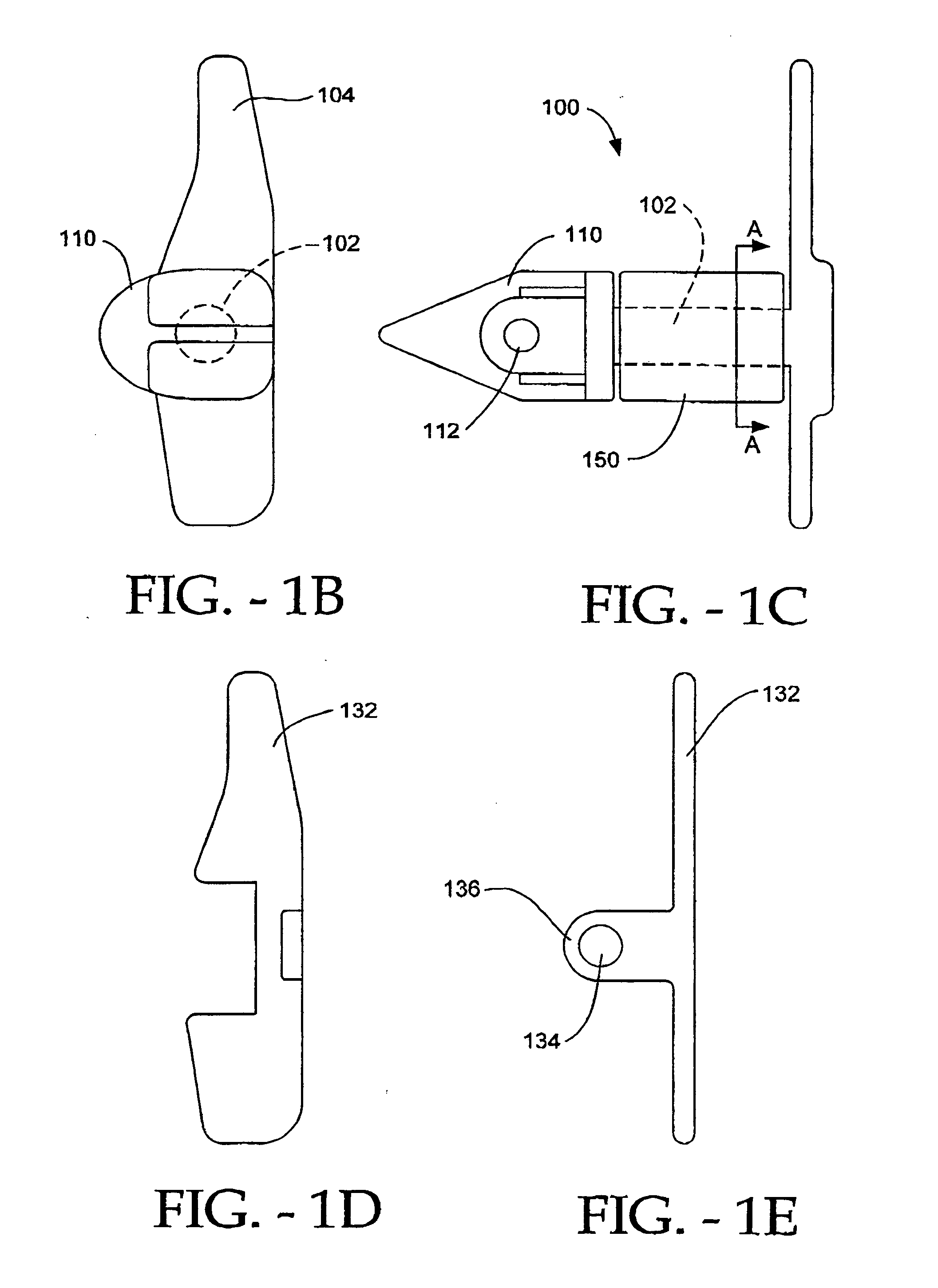 Interspinous process implant with radiolucent spacer and lead-in tissue expander