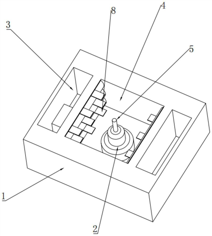 Milling cutter cleaning device