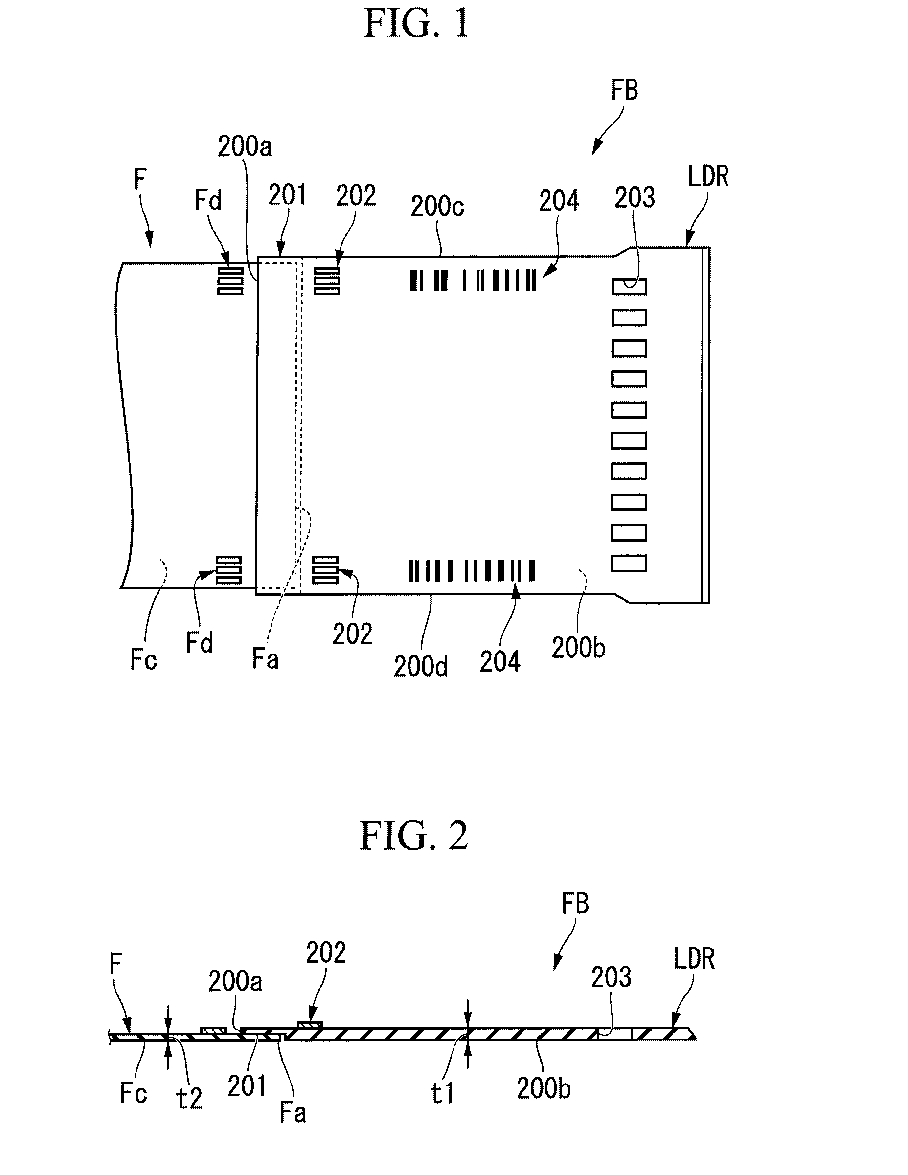Leader member, substrate, substrate cartridge, substrate-processing apparatus, leader-connecting method, method of manufacturing display element, and apparatus for manufacturing display element