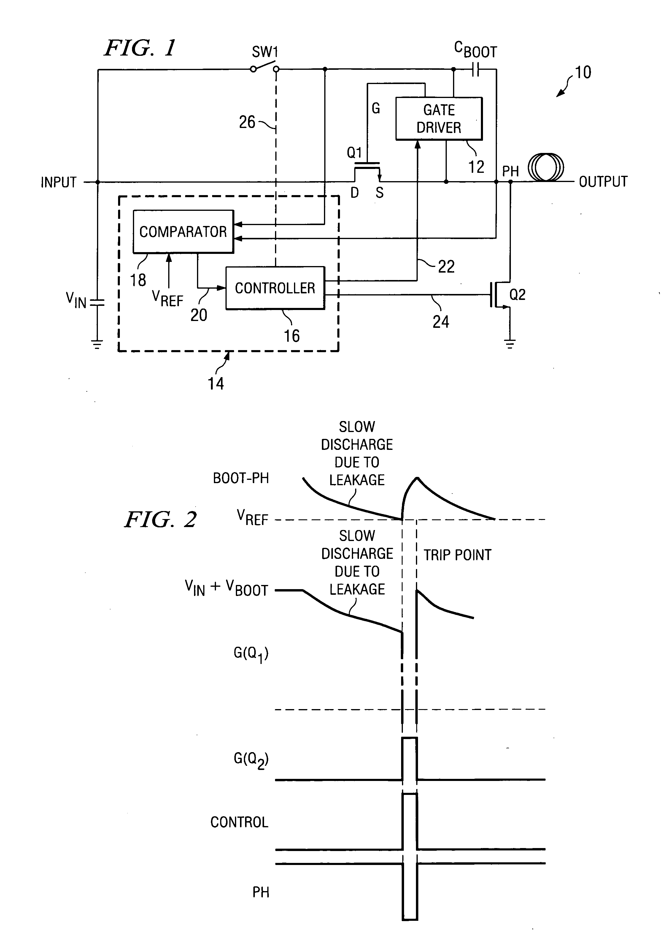 Guaranteed bootstrap hold-up circuit for buck high side switch