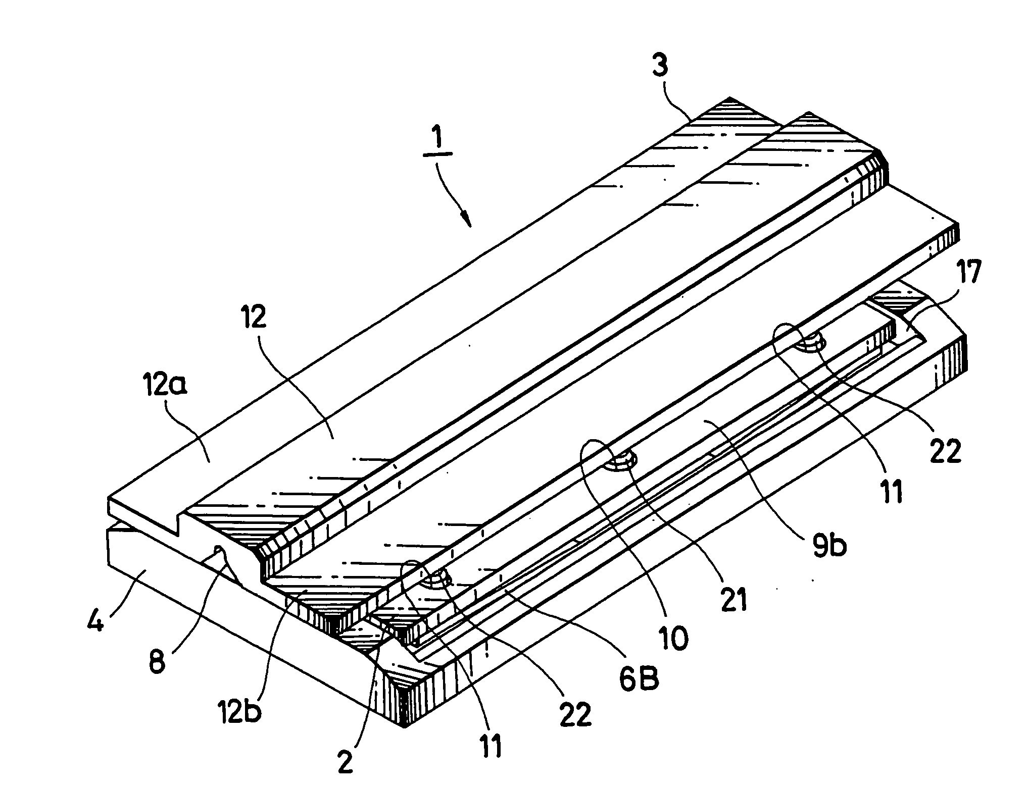 Linear Motion Rolling Guide Device and Lens Device