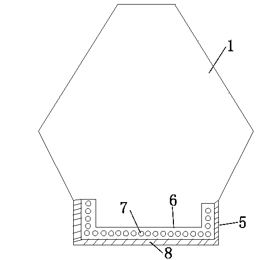 Method for preparing Sialon material inside blast furnace