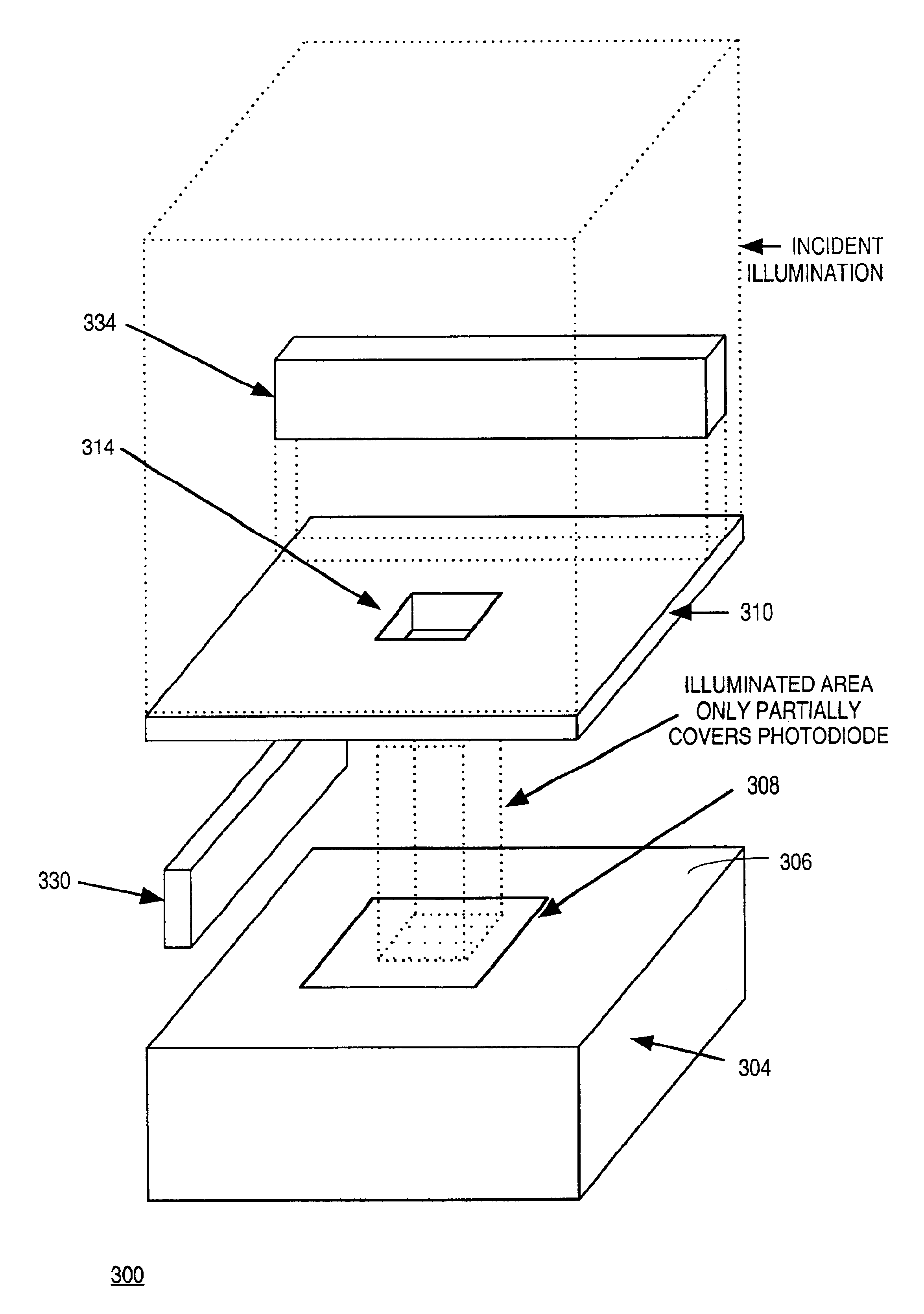 Method and apparatus for employing a light shield to modulate pixel color responsivity